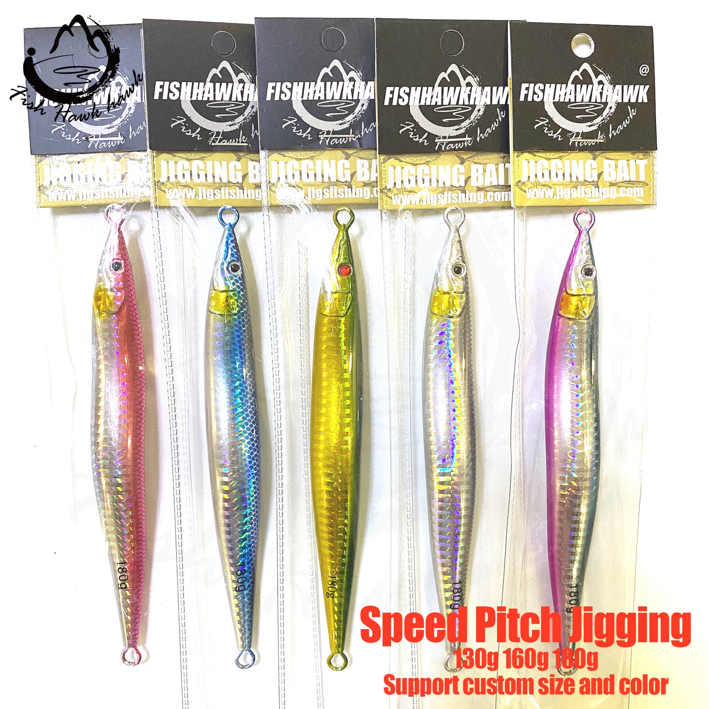 海#42 Speed Pitch Jigs Bait 130g 160g 180g