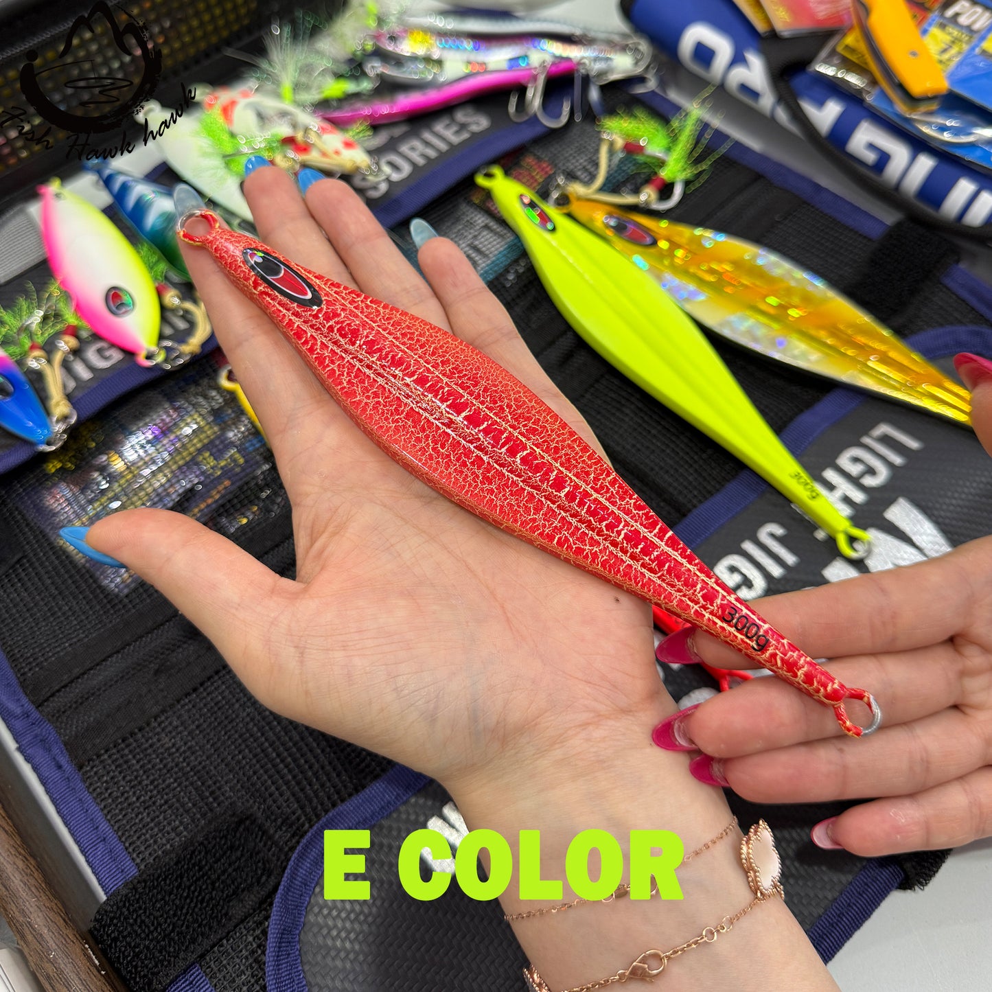New 160g 200g 300g 400g Butterfly Style Vertical Jigging Lures Slow Pitch Jigs for for Saltwater/Freshwater