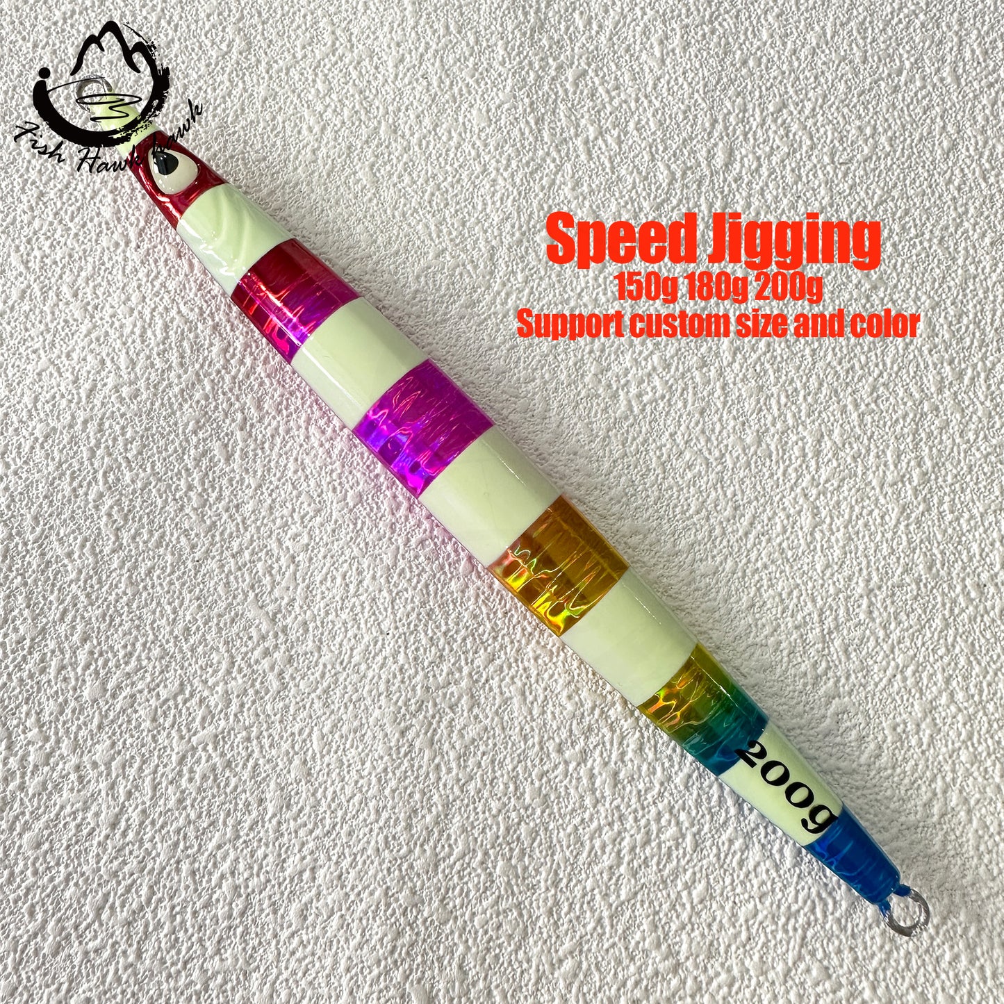 #52 Speed/Slow Pitch Jigs 150g 180g 200g
