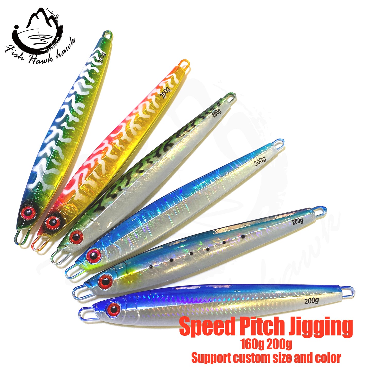 #39 Speed Pitch Jigs Bait 160g 200g
