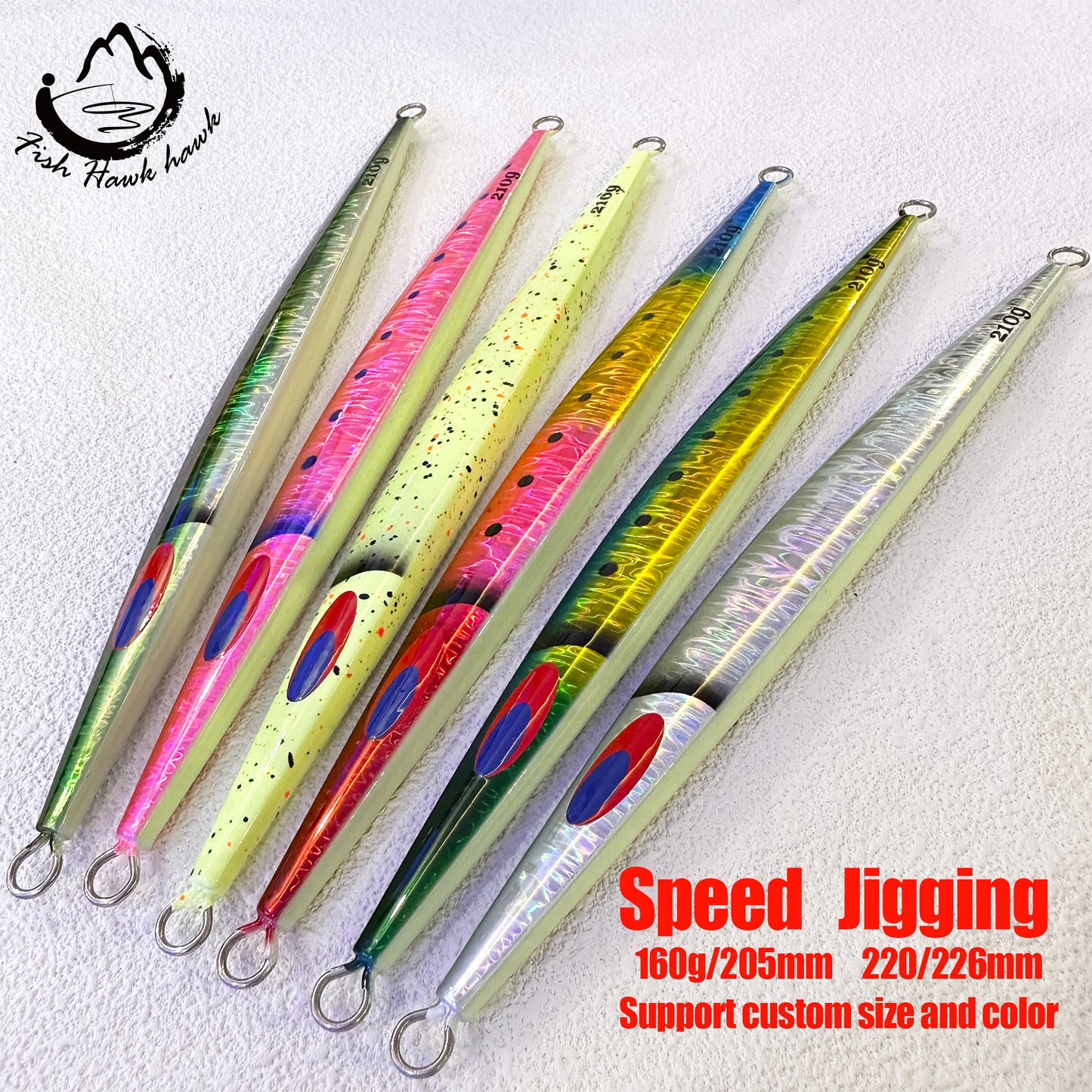 明#46 Speed Jigs Bait 160g 210g