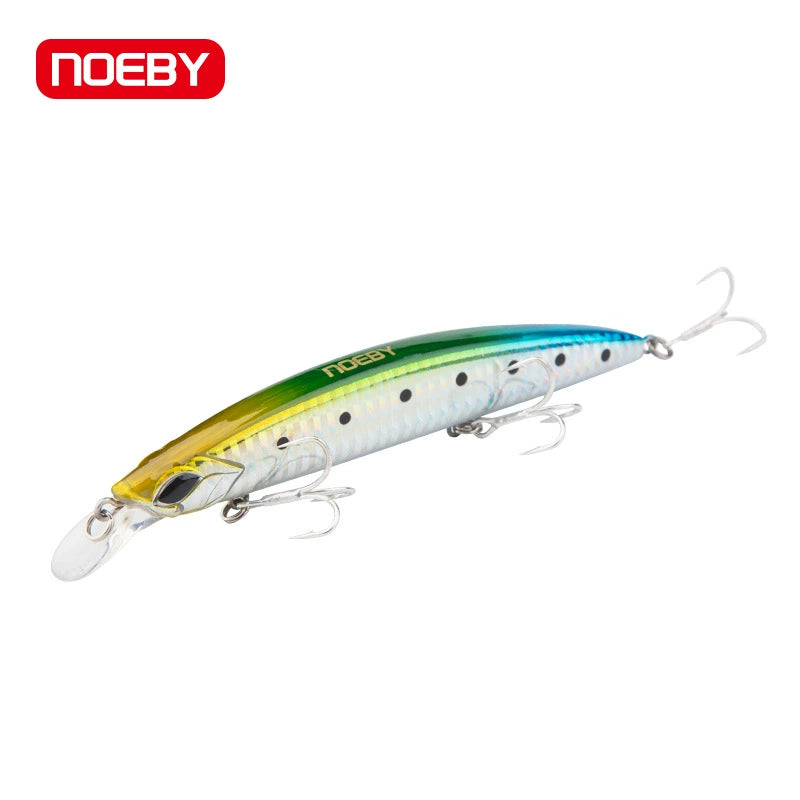 NOEBY Saltwater Pencil Bait/Stickbait/Minnow/Topwater/Popper Lure 130mm/23g