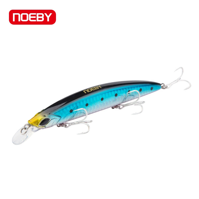 NOEBY Saltwater Pencil Bait/Stickbait/Minnow/Topwater/Popper Lure 130mm/23g