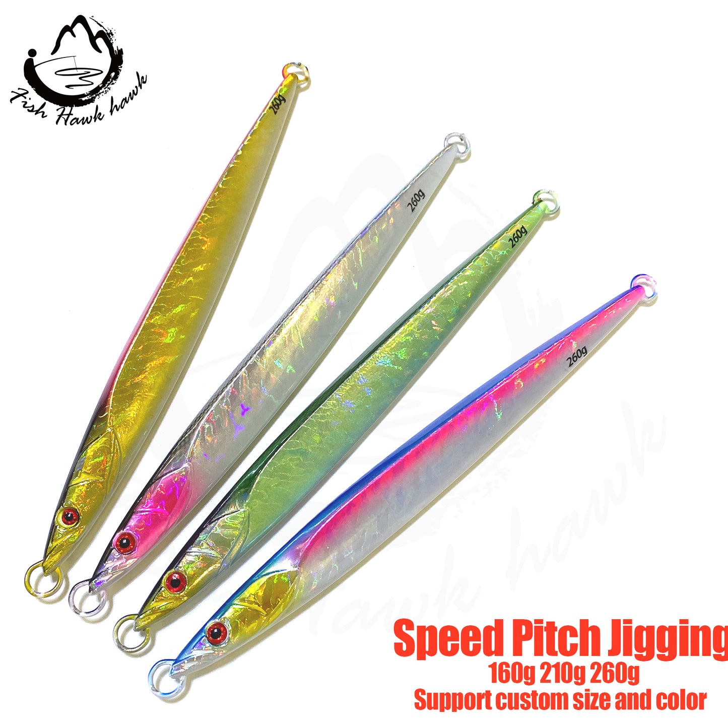 #77 Speed Pitch Jigs Bait 160g 210g 260g
