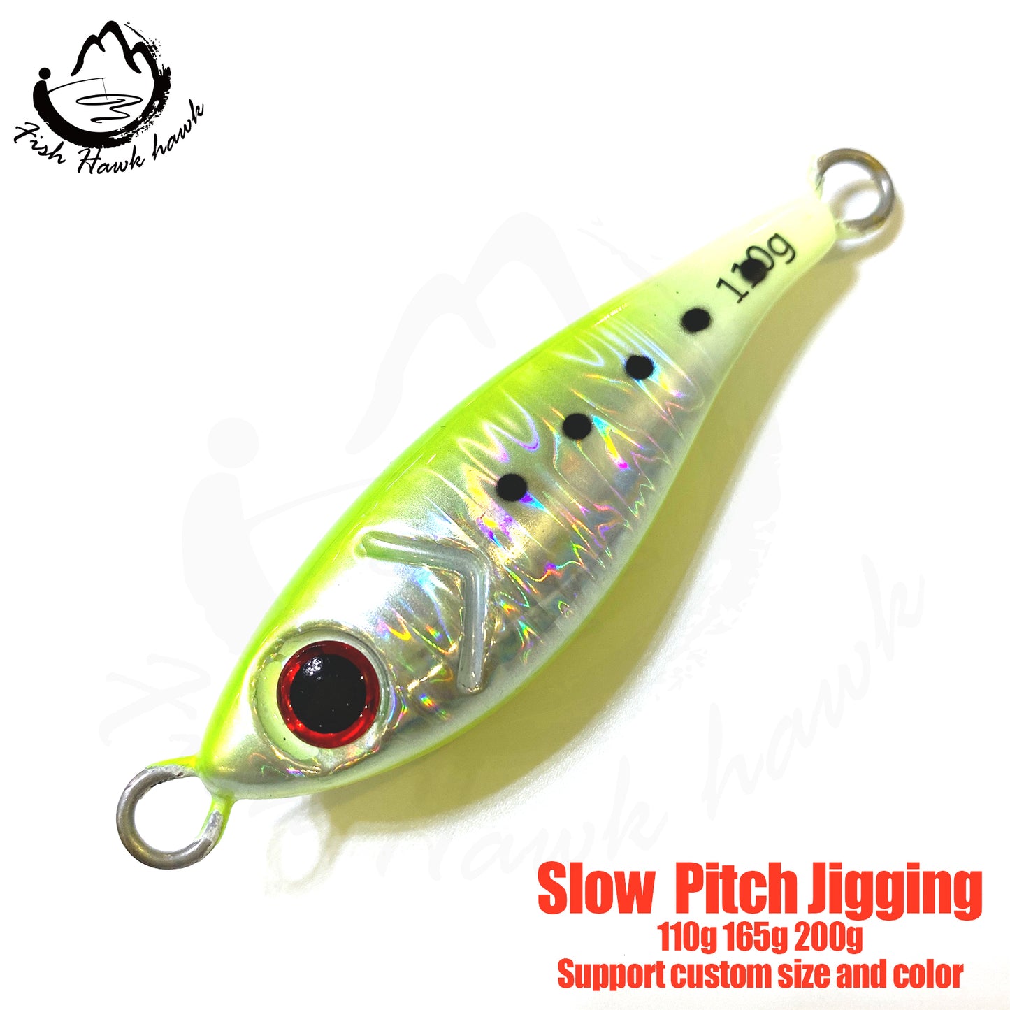索#114 Slow/Speed Pitch Jigs Bait 110g 165g 200g