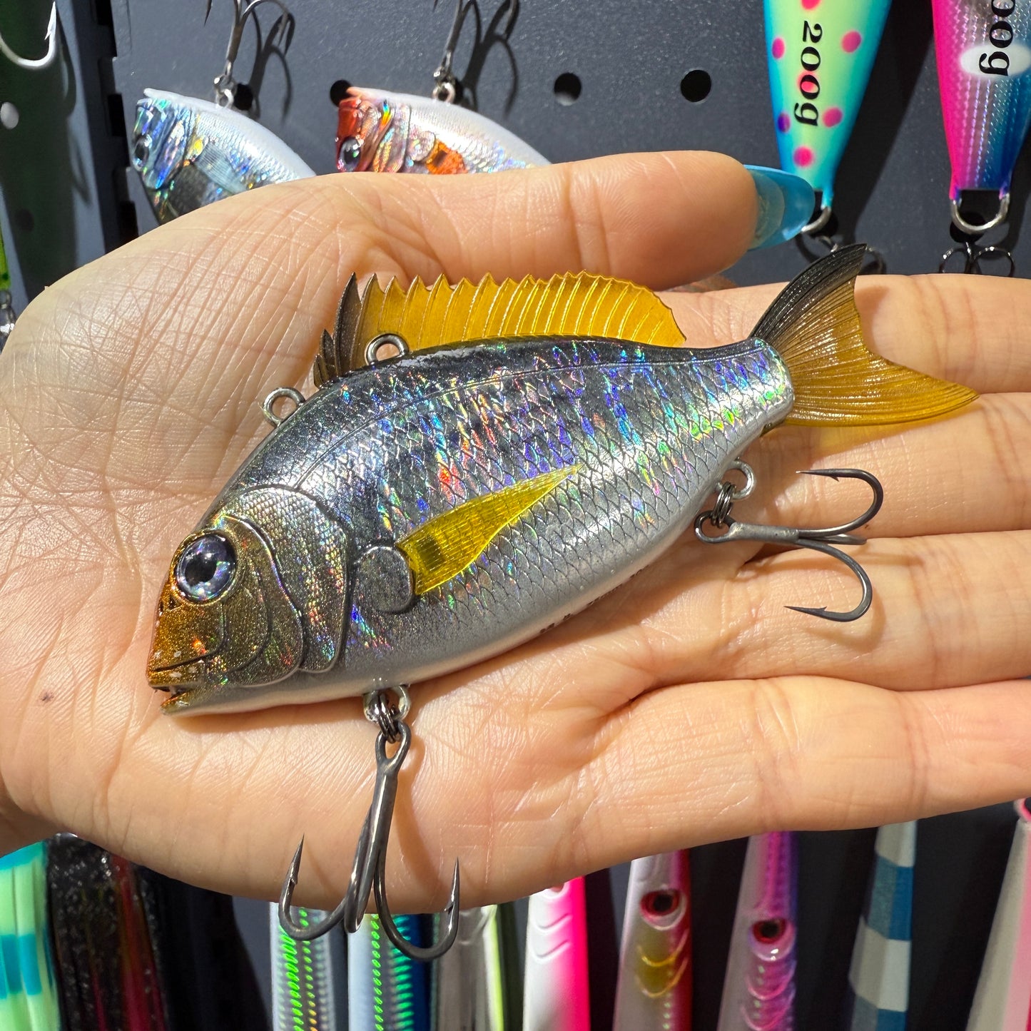 Snapper VIB 3D simulation lure fake Saltwater plastic bait 11g30g24g