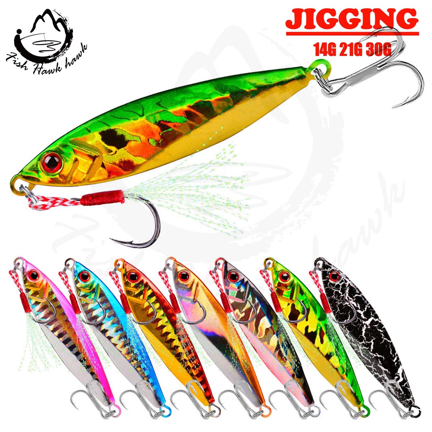 #79 Slow Pitch Jigs 14g 21g 30g