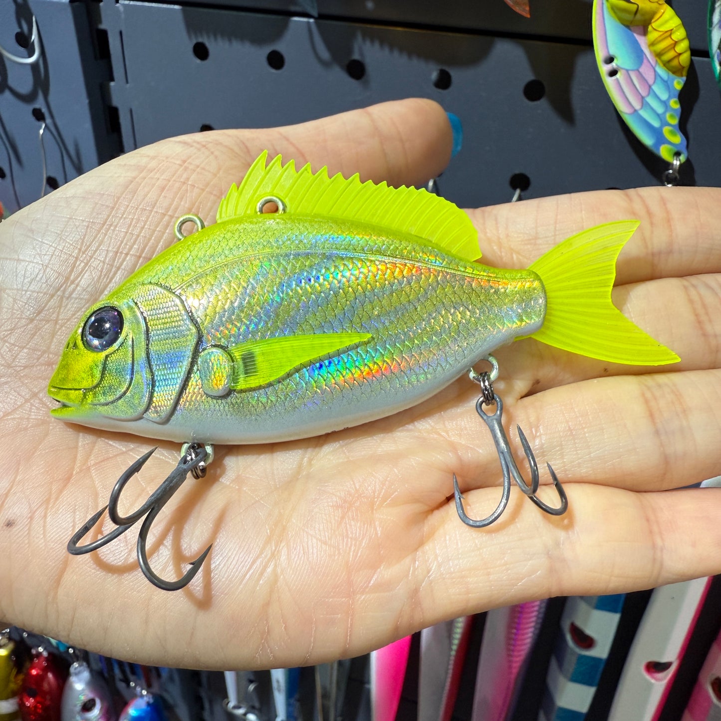 Snapper VIB 3D simulation lure fake Saltwater plastic bait 11g30g24g