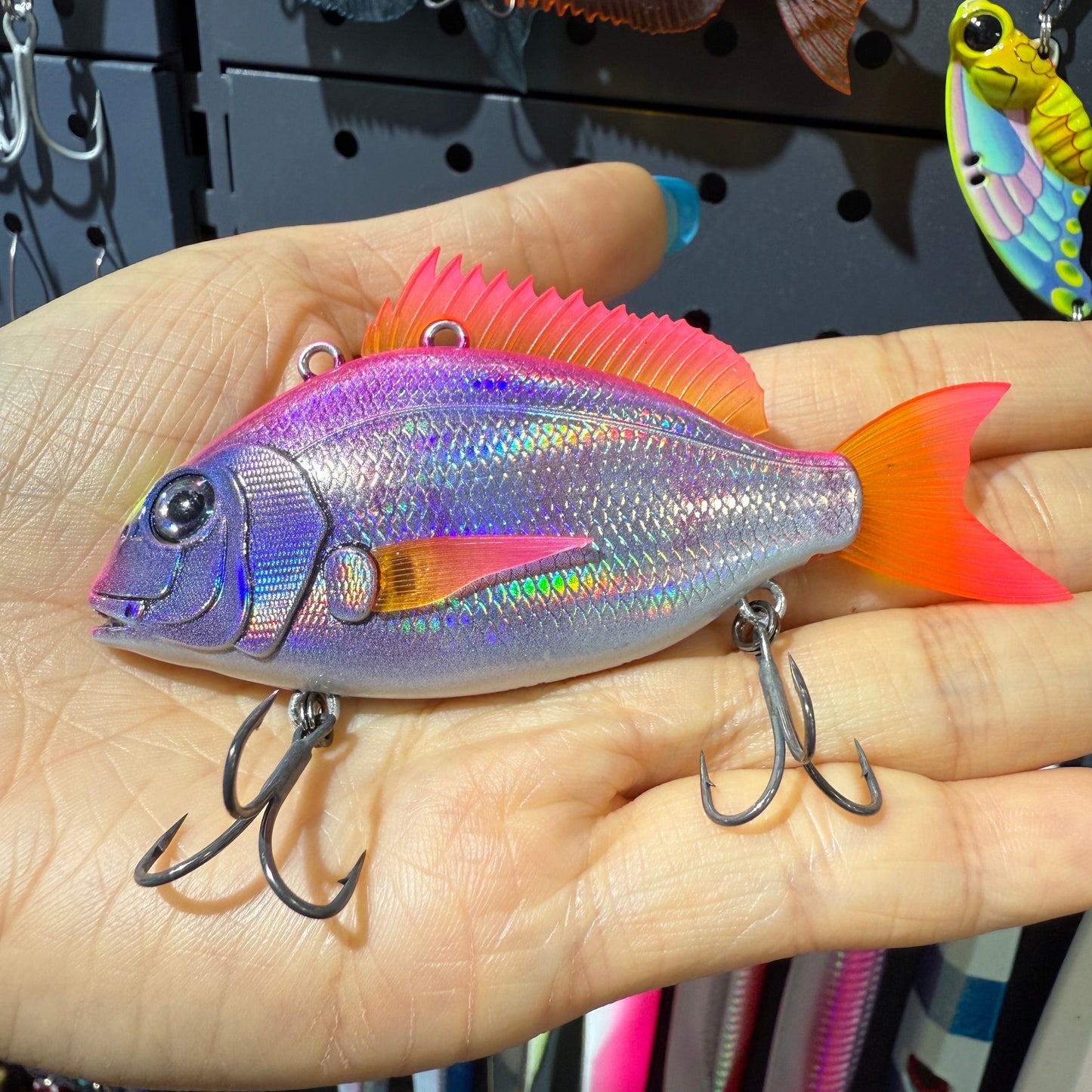 Snapper VIB 3D simulation lure fake Saltwater plastic bait 11g30g24g