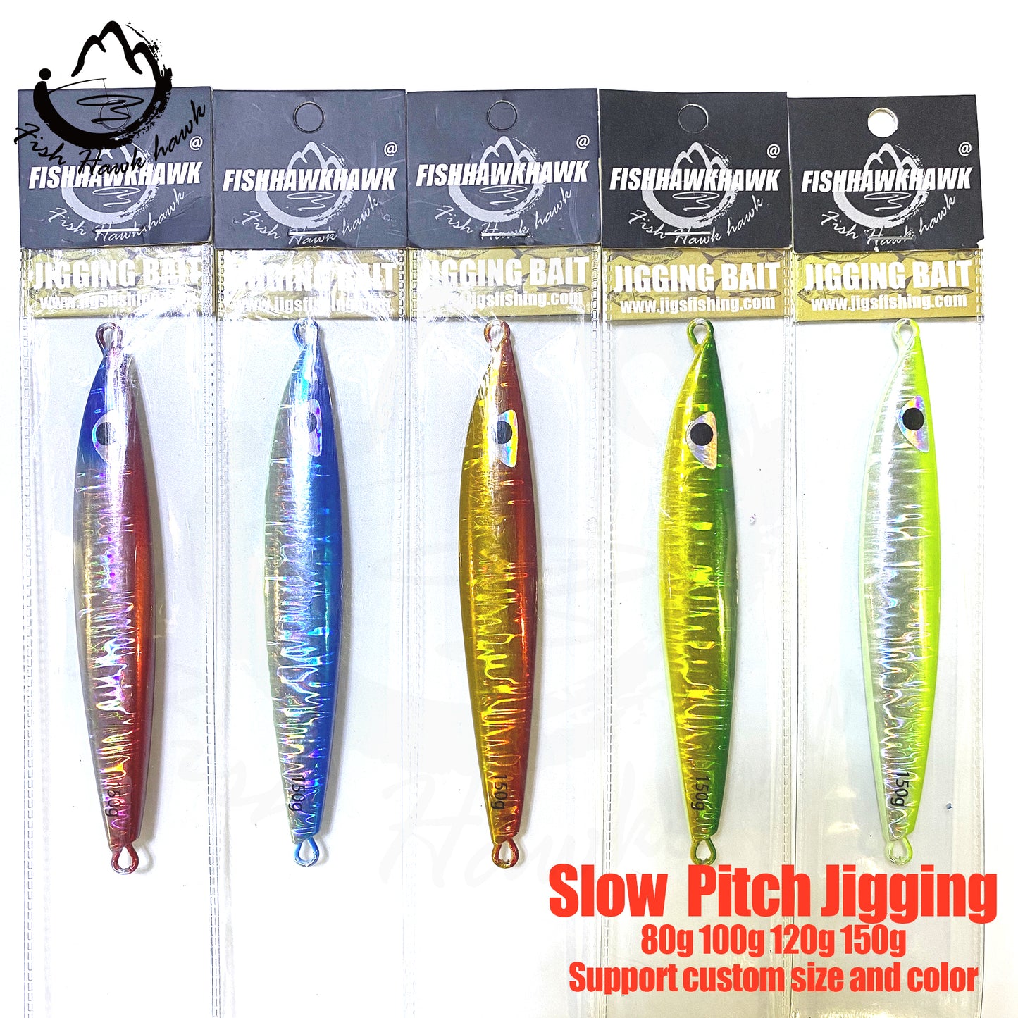海#71 Slow/Speed Pitch Jigs Bait 80g 100g 120g 150g