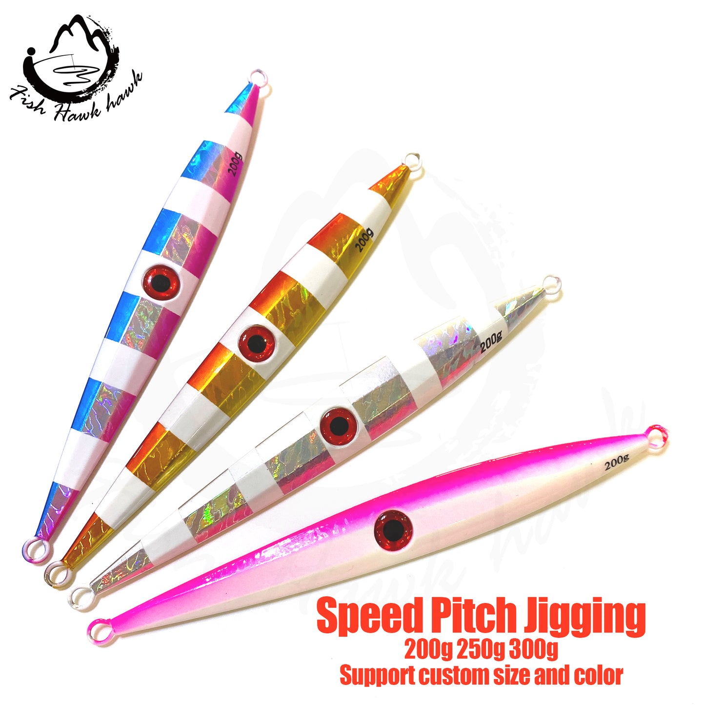 #68 Speed Pitch Jigs Bait 200g 250g 300g