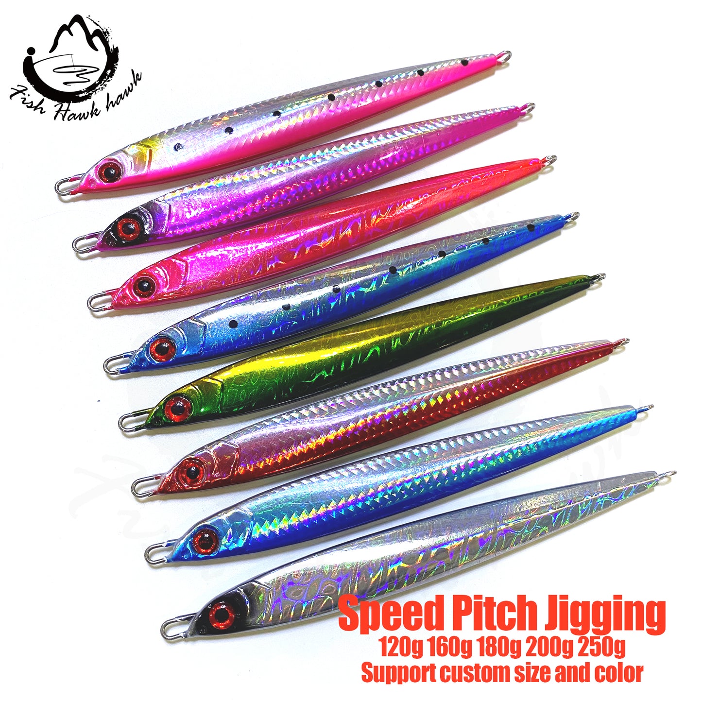 明#72 Speed Pitch Jigs Bait 120g 160g 180g 200g 250g