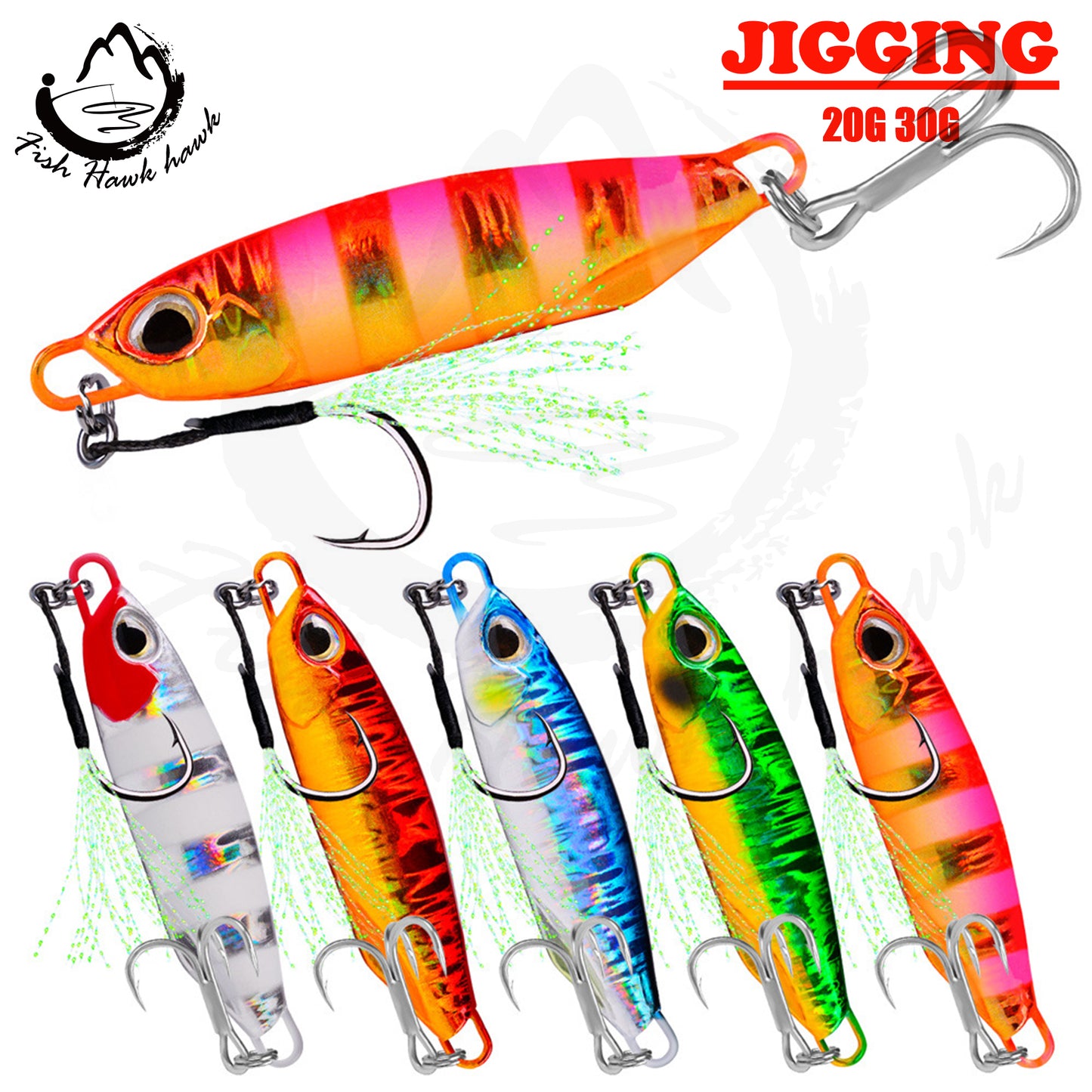 #78 Slow Pitch Jigs 20g 30g
