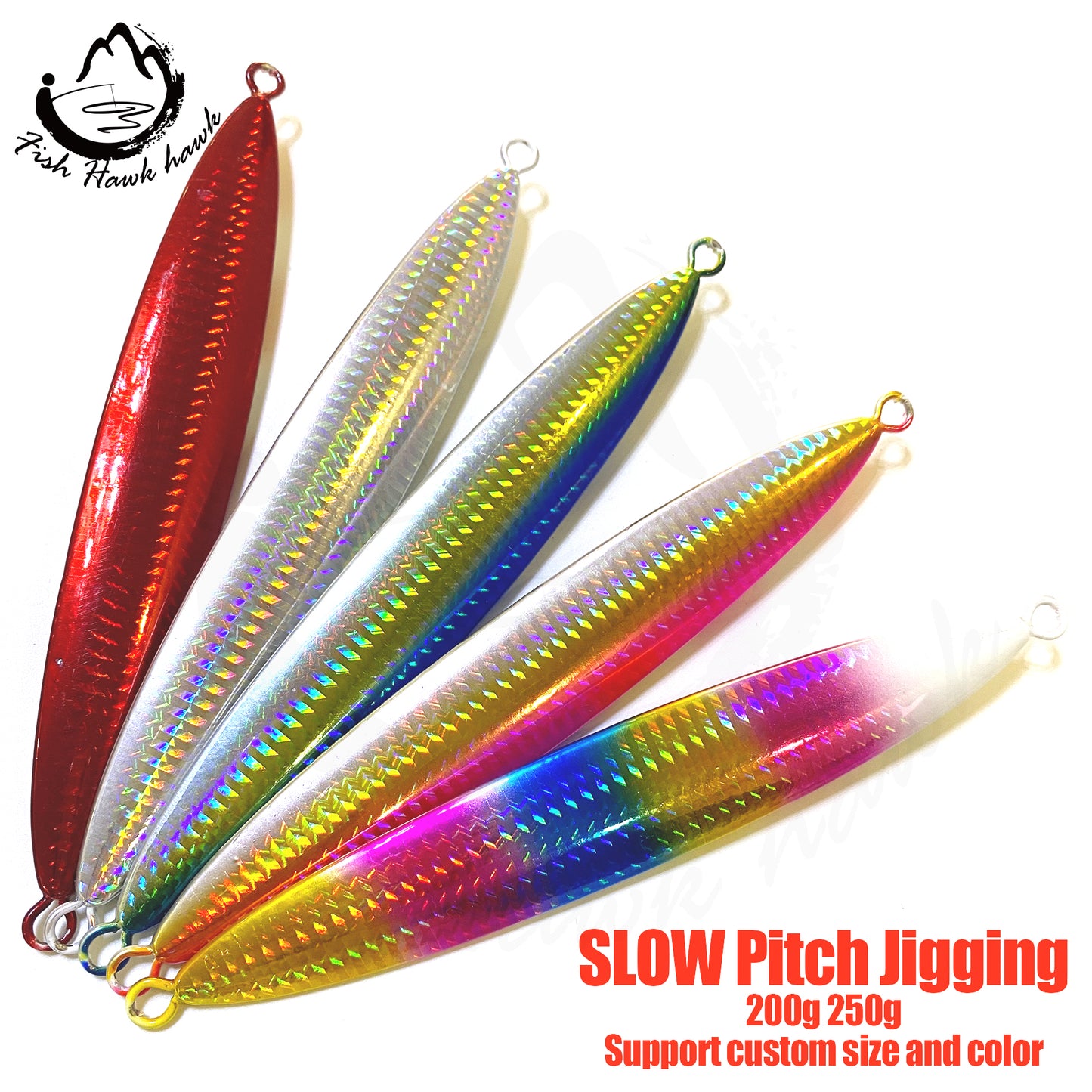 雅#64 Slow Pitch Jigs Bait 200g 250g