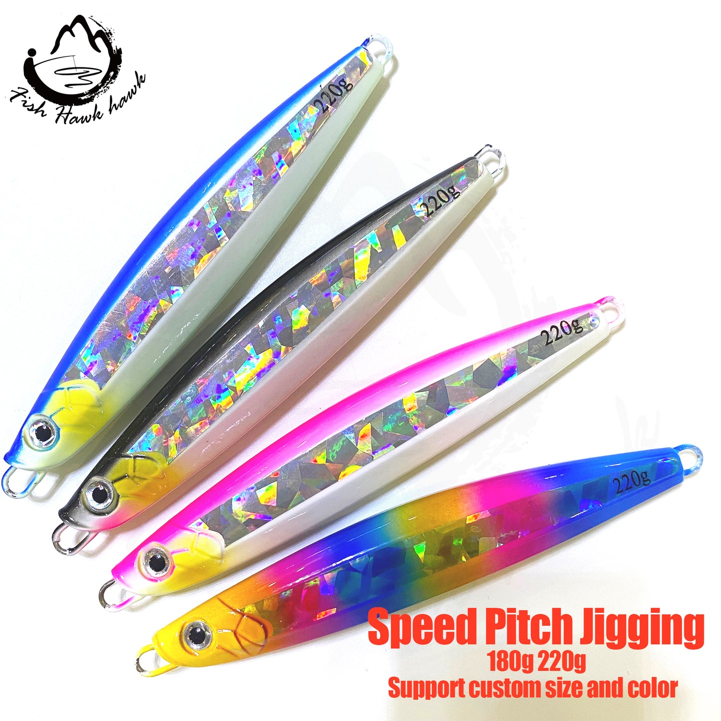 #97 Slow/Speed Pitch Jigs Bait 180g 220g