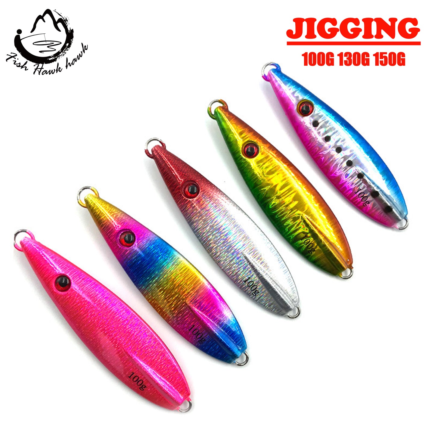 #92 Slow Pitch Jigs 100g 130g 150g