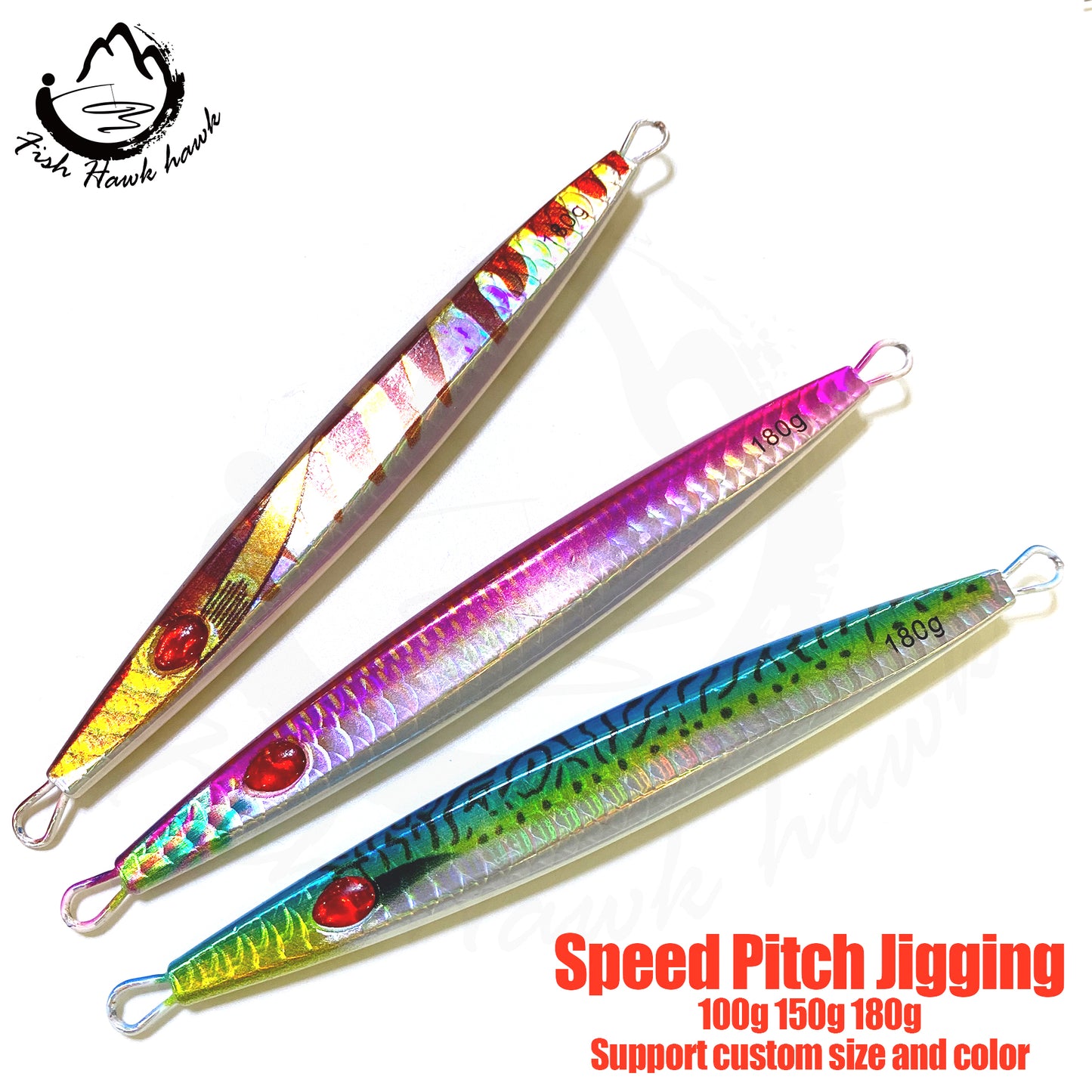 #142 Speed Pitch Jigs Bait 100g 150g 180g