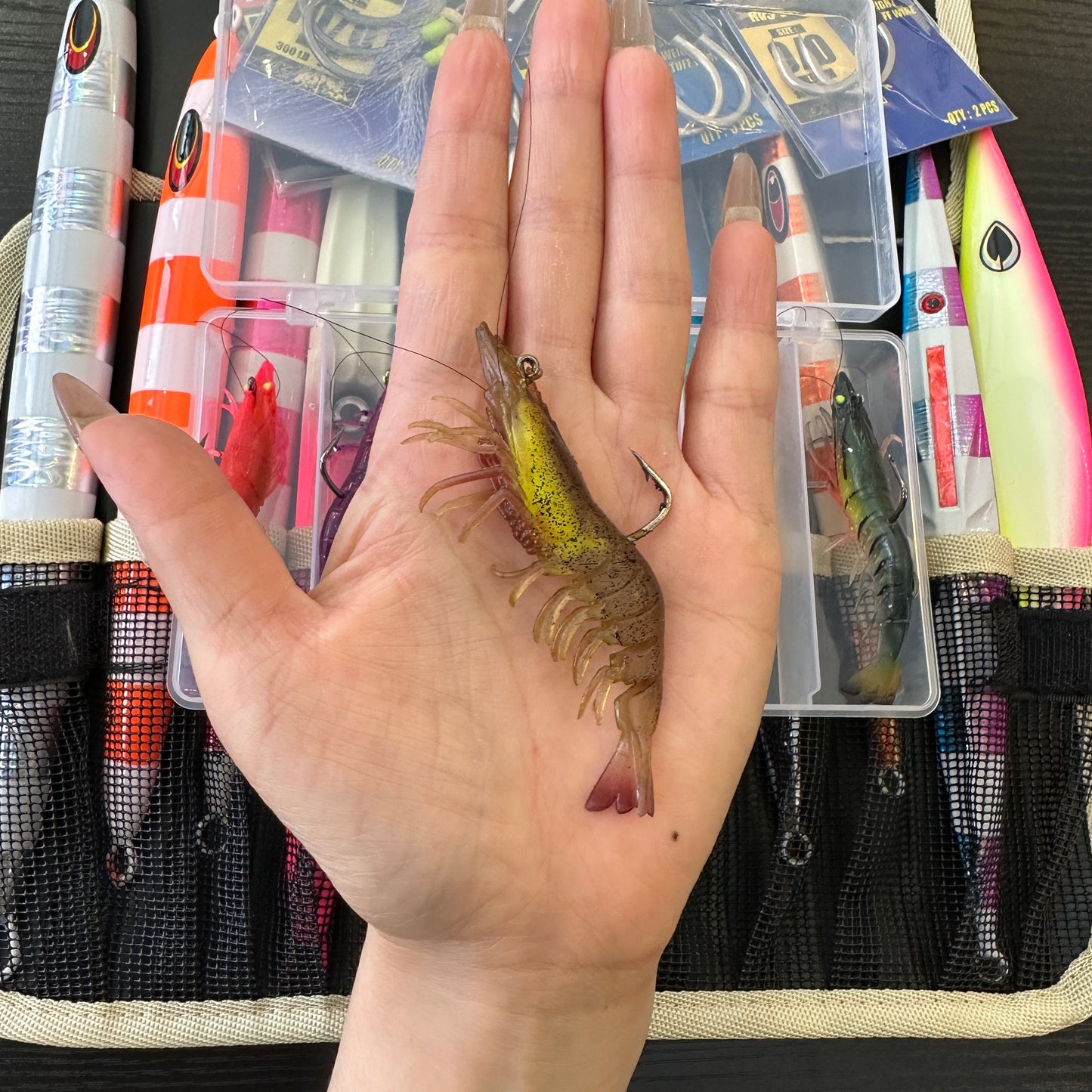 shrimp soft bait 8g 12g