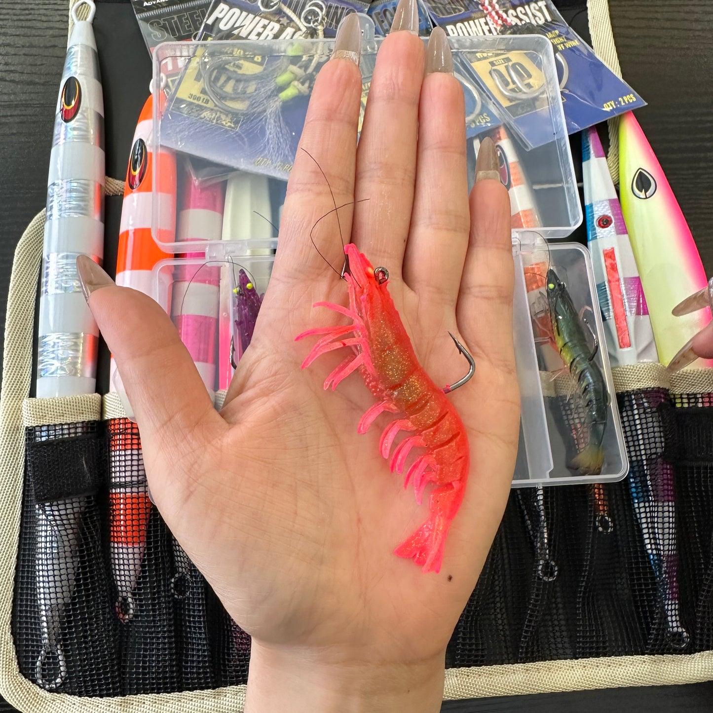 shrimp soft bait 8g 12g