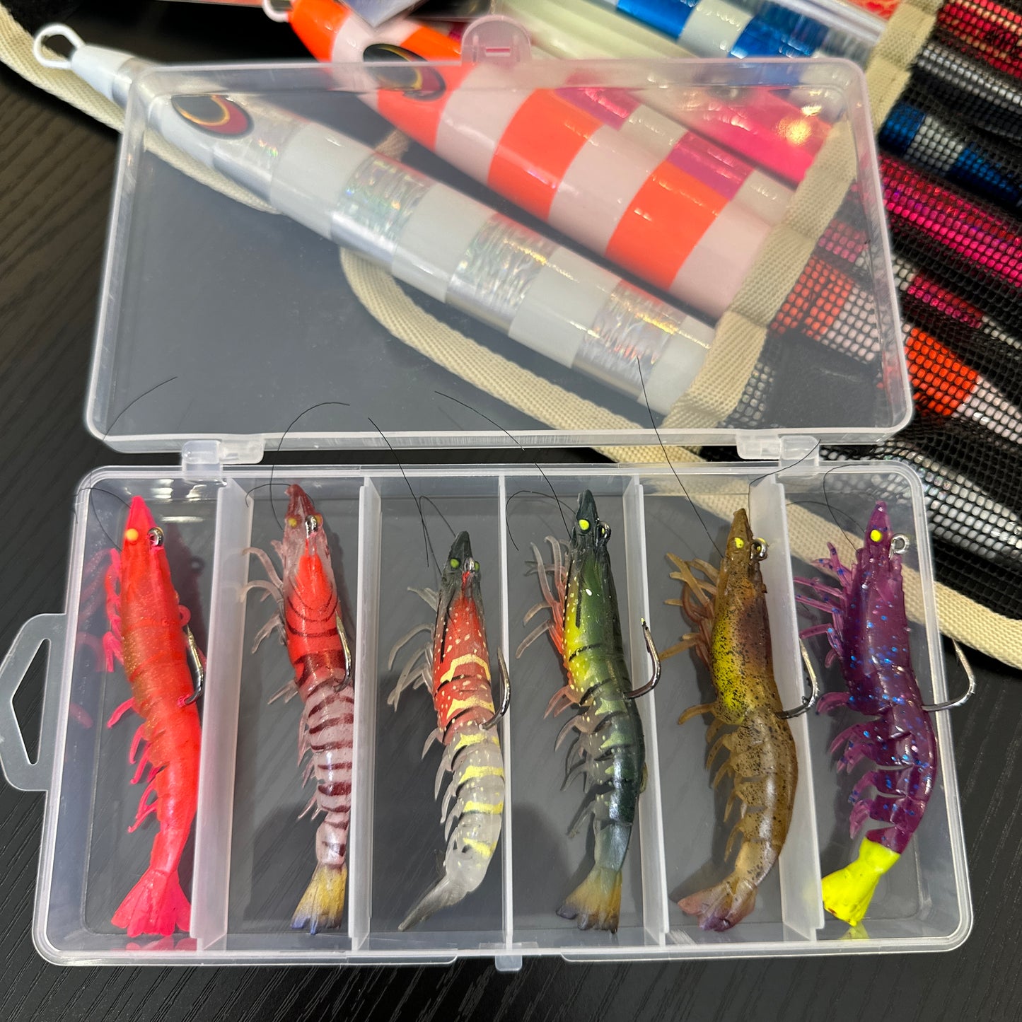 shrimp soft bait 8g 12g