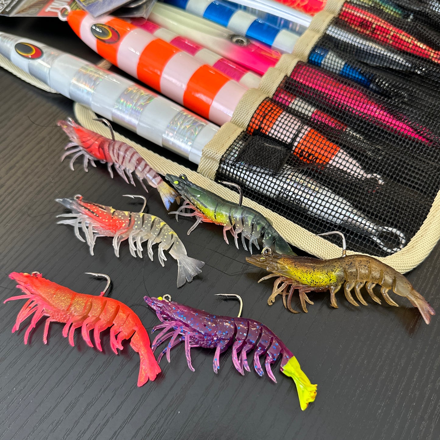 shrimp soft bait 8g 12g