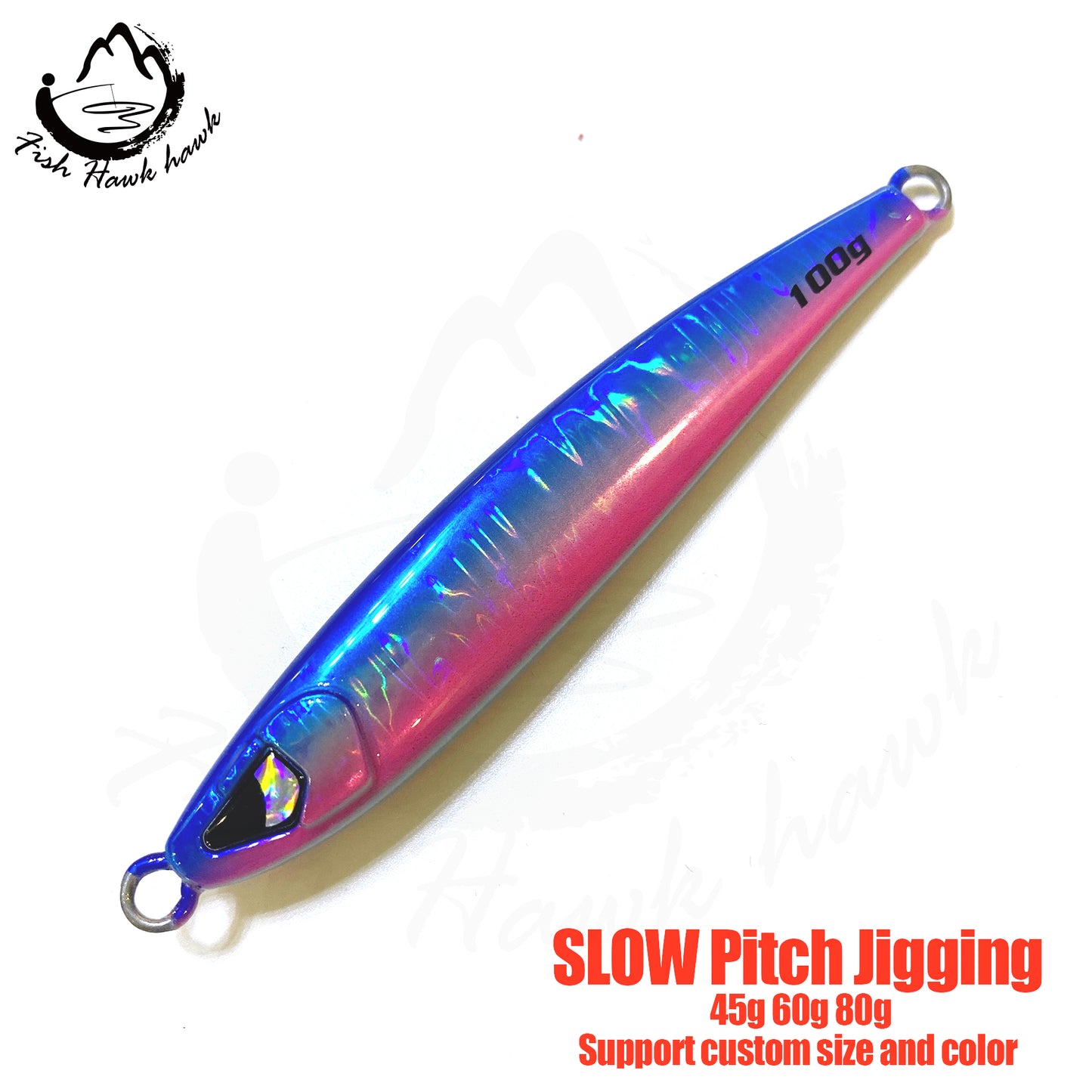 骏~拓#85 Slow/Speed Pitch Jigs Bait 45g 60g 80g