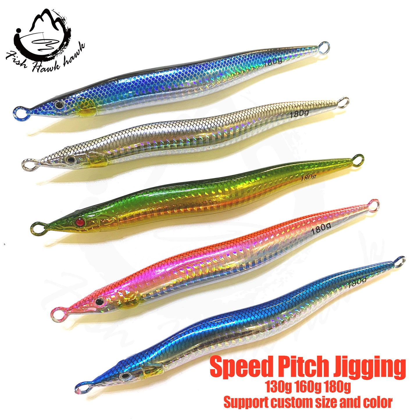 海#42 Speed Pitch Jigs Bait 130g 160g 180g