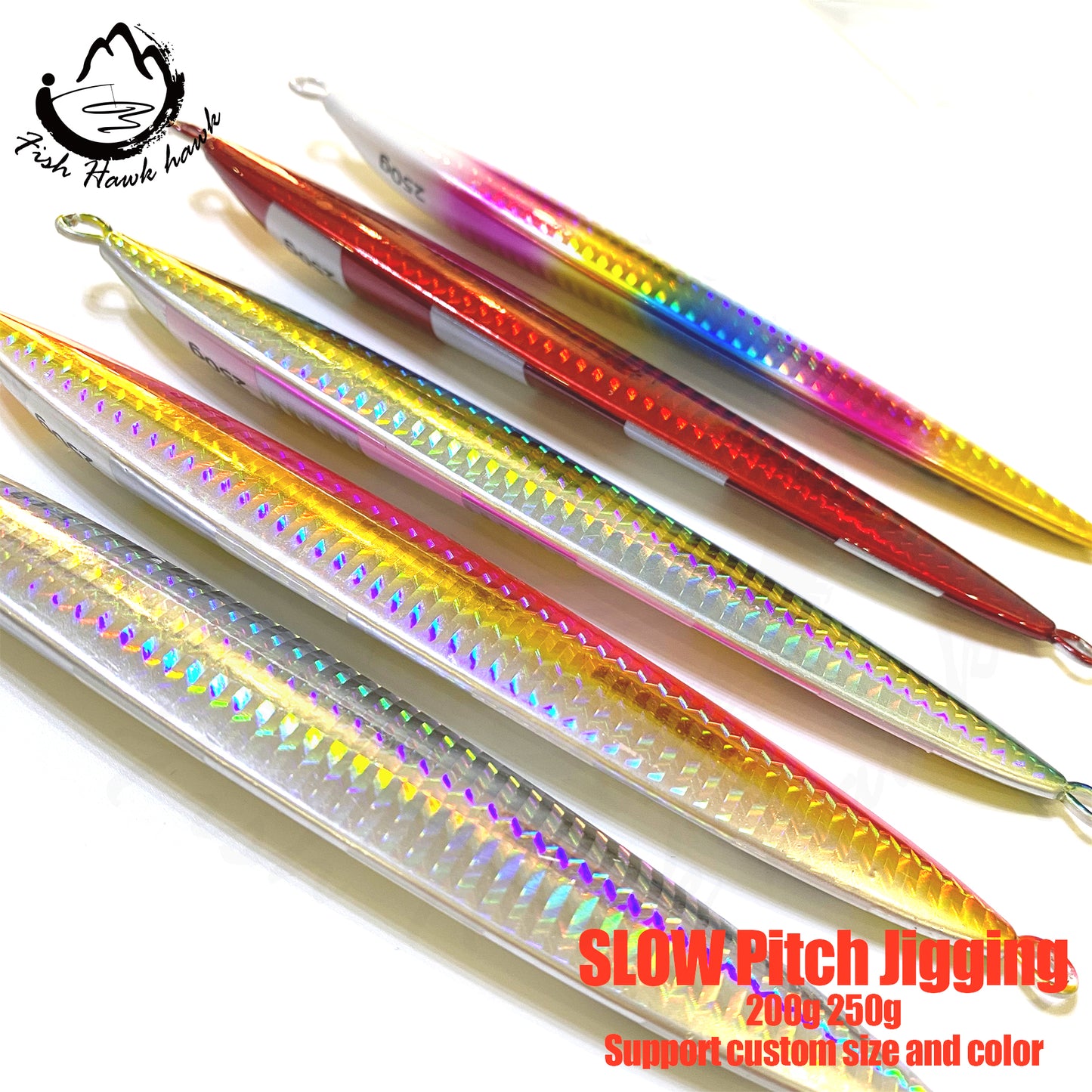 雅#64 Slow Pitch Jigs Bait 200g 250g