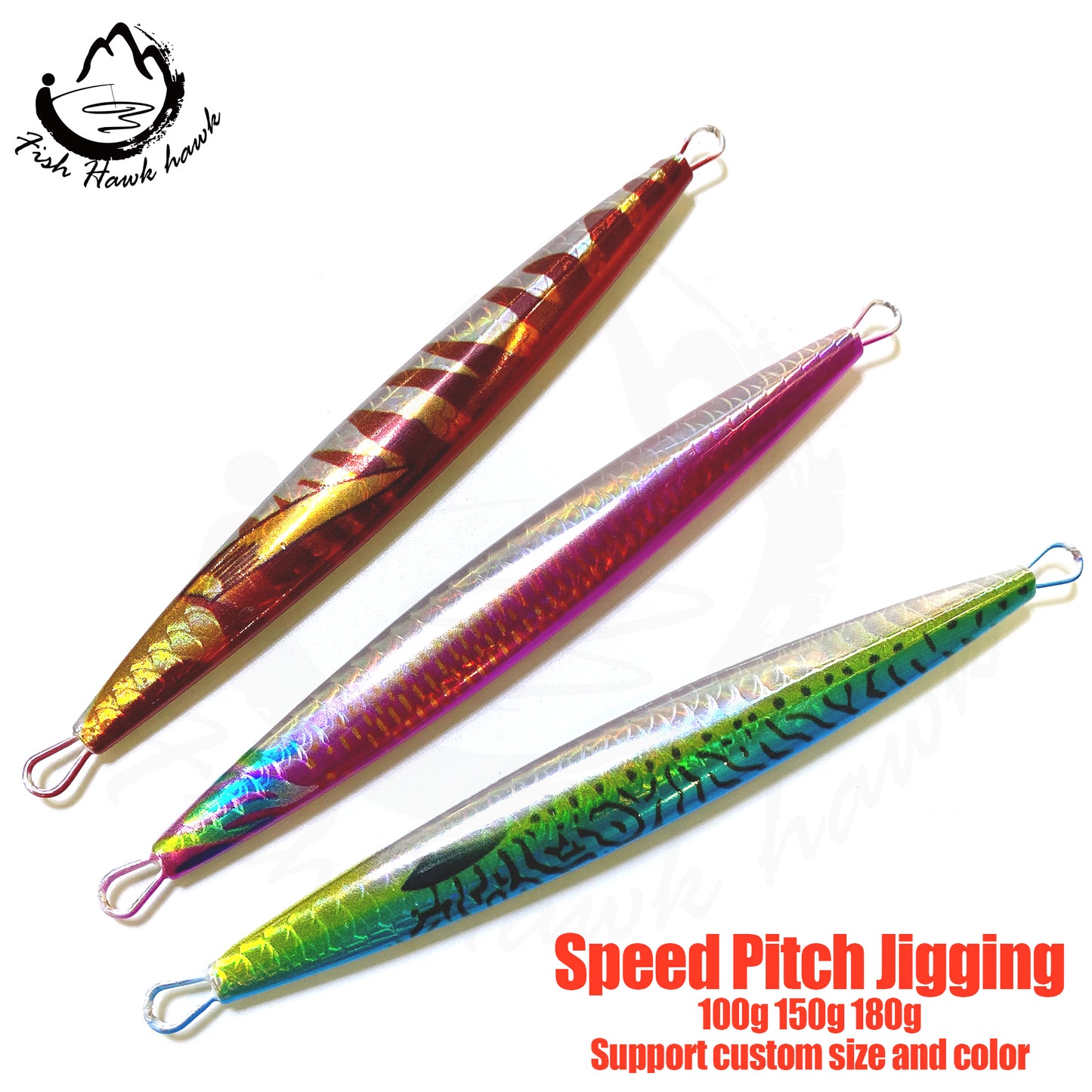 #142 Speed Pitch Jigs Bait 100g 150g 180g