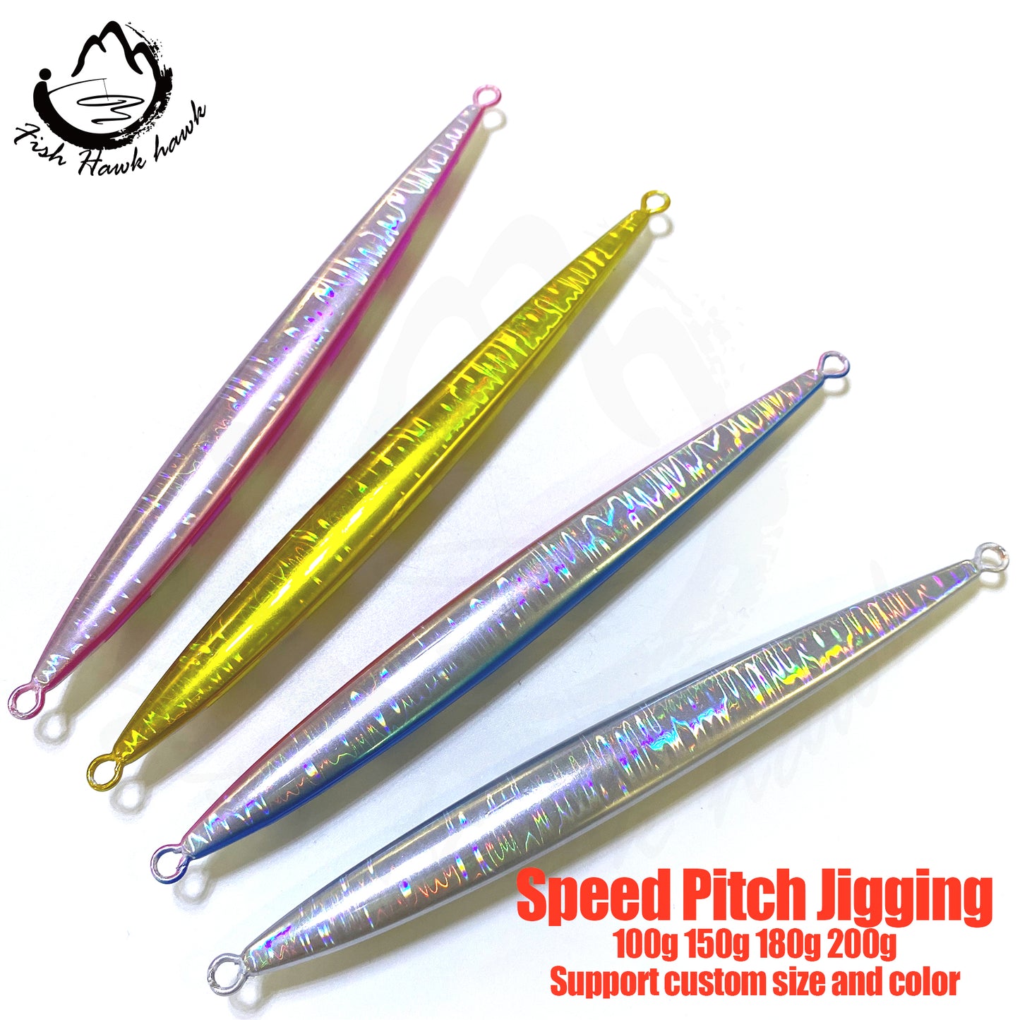 渔#79 Speed Pitch Jigs Bait 100g 150g 180g 200g