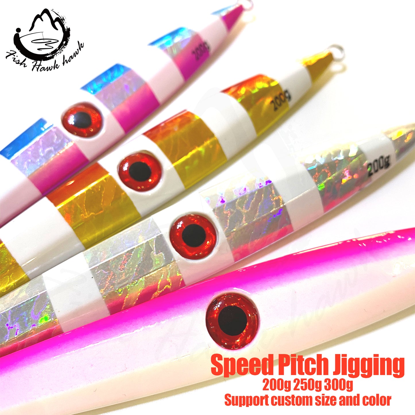 #68 Speed Pitch Jigs Bait 200g 250g 300g