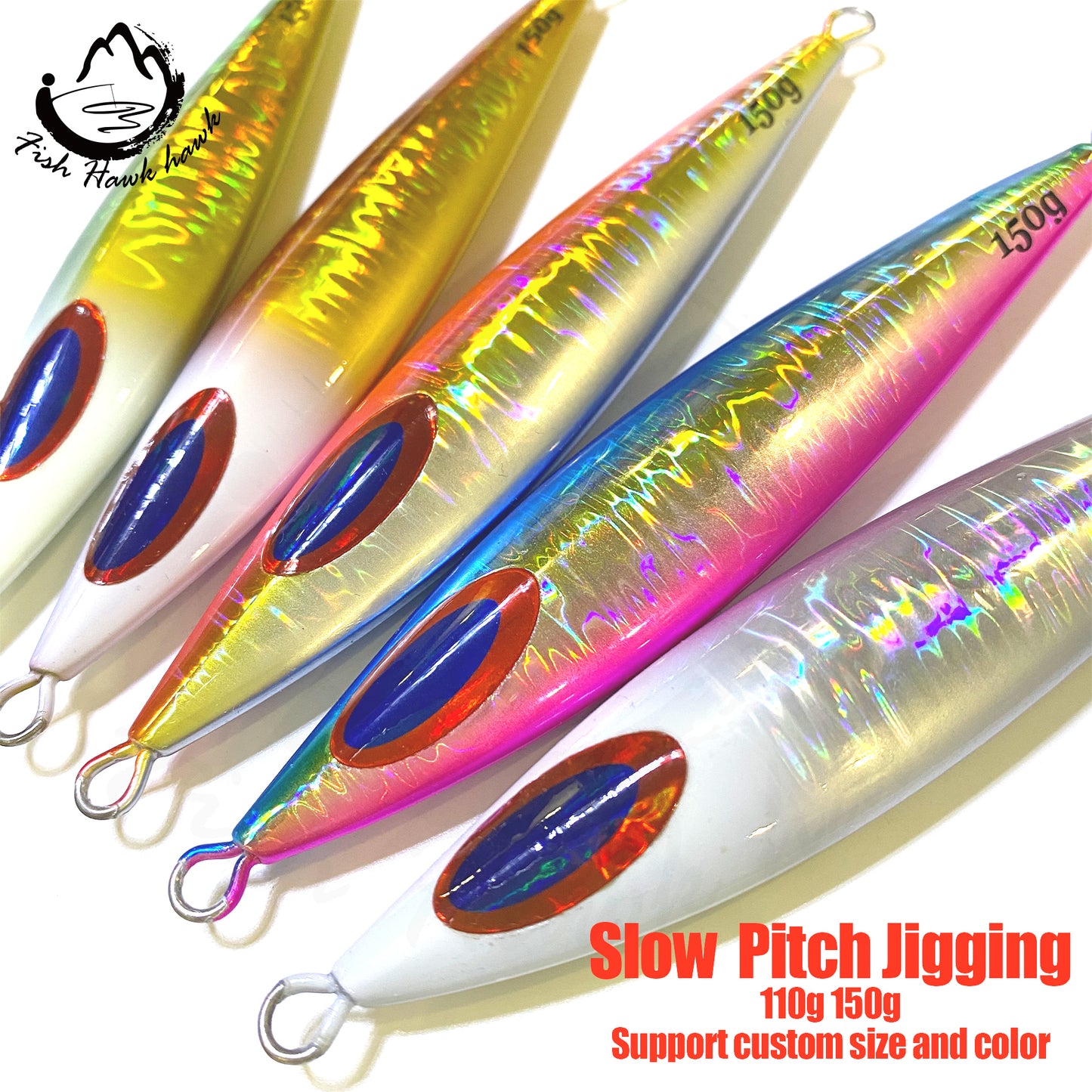 骏#121 Slow Pitch Jigs Bait 110g 150g