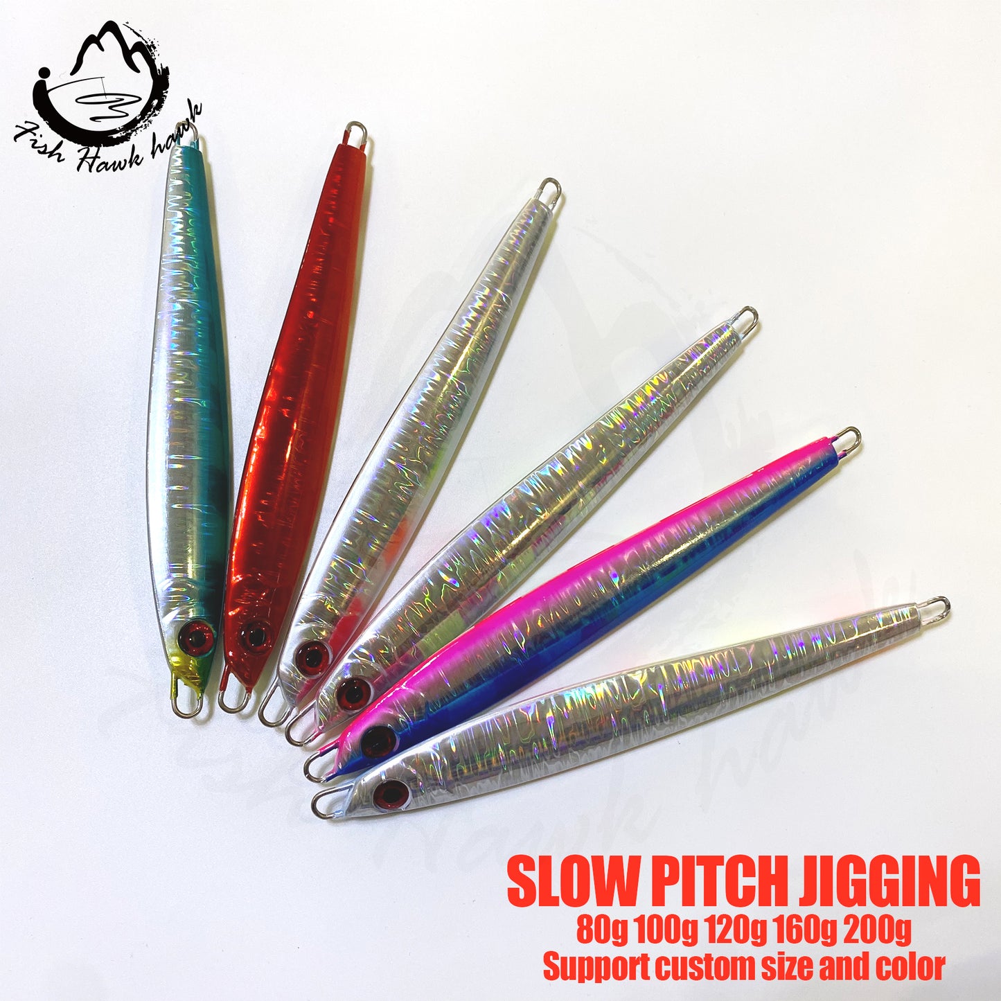 明#36 Speed Pitch Jigs Bait 80g 100g 120g 160g 200g