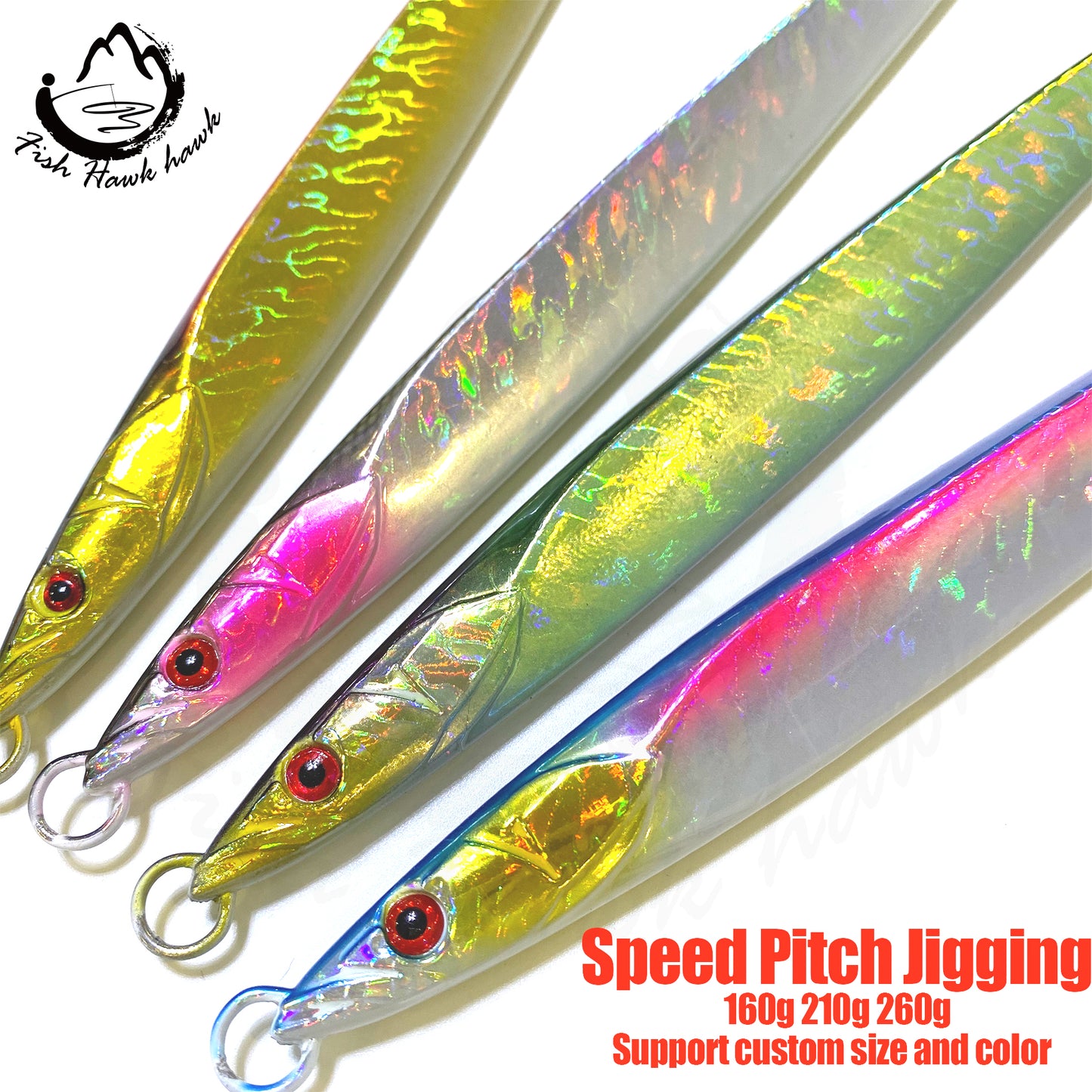 #77 Speed Pitch Jigs Bait 160g 210g 260g