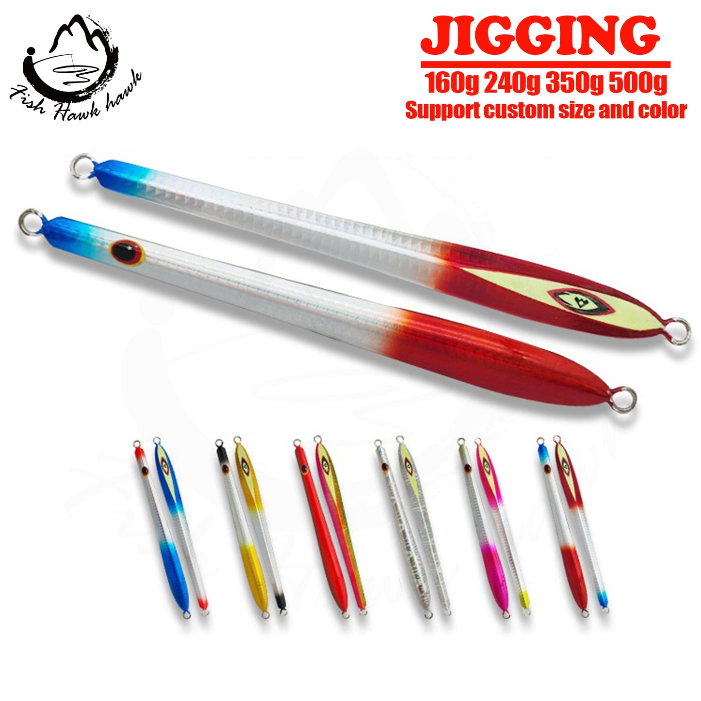 #50 Slow/Speed Jigs 160g 240g 350g 500g