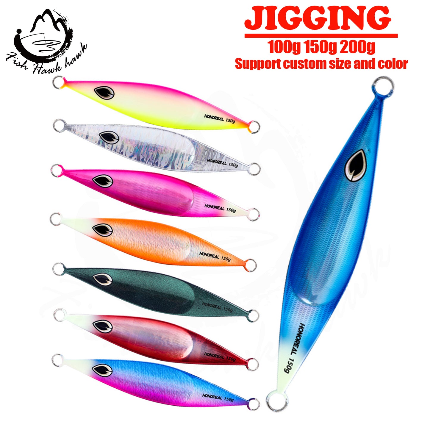 #12 Slow/Speed Jigs 100g 150g 200g