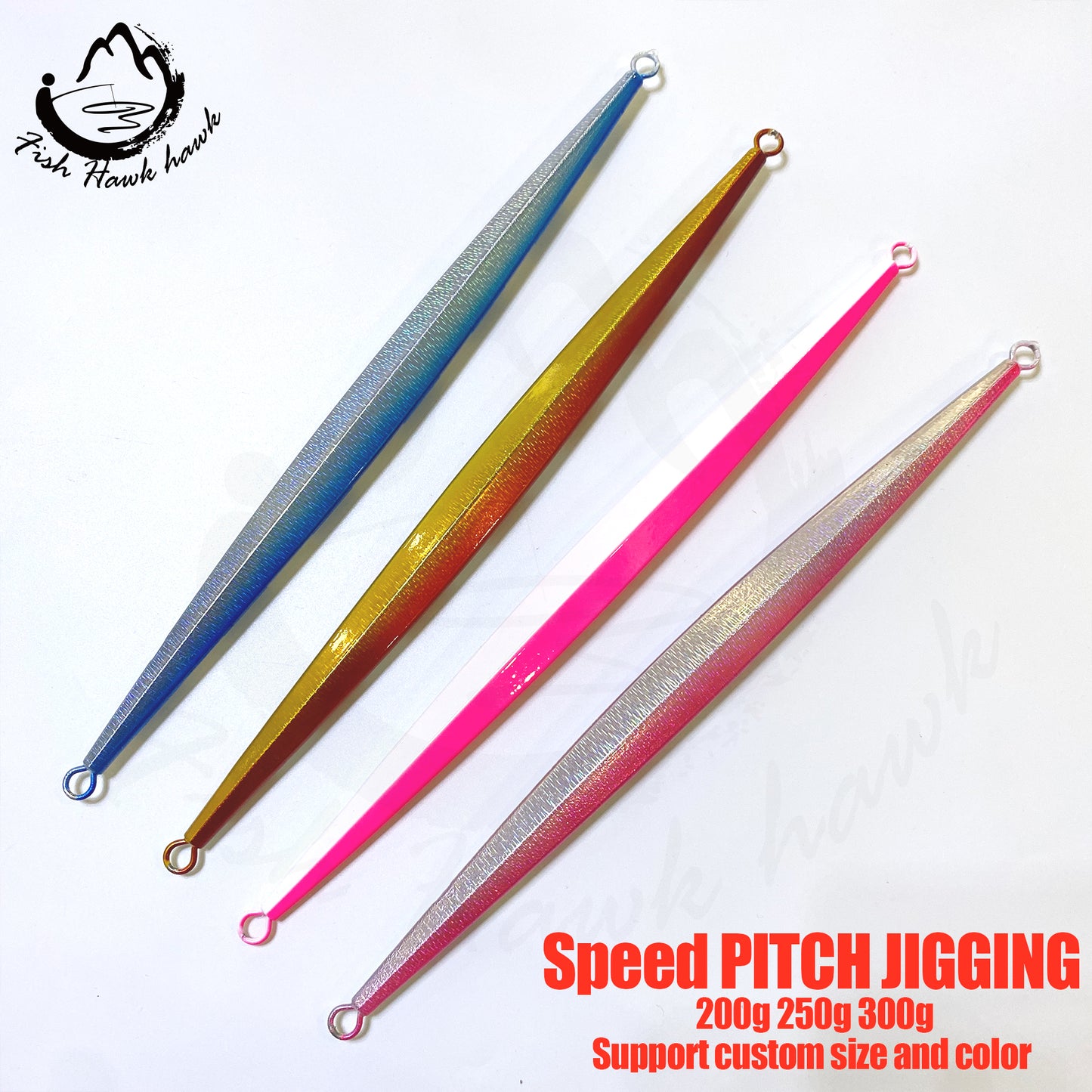 延~海#33 Speed Pitch Jigs Bait 200g 250g 300g