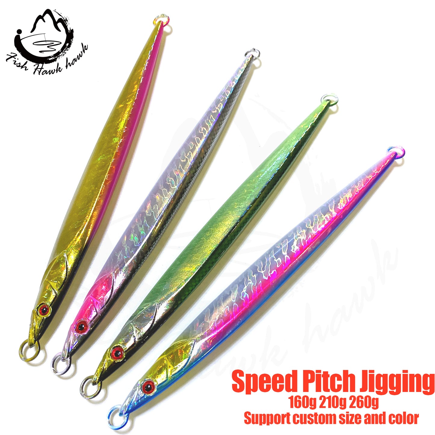 #77 Speed Pitch Jigs Bait 160g 210g 260g