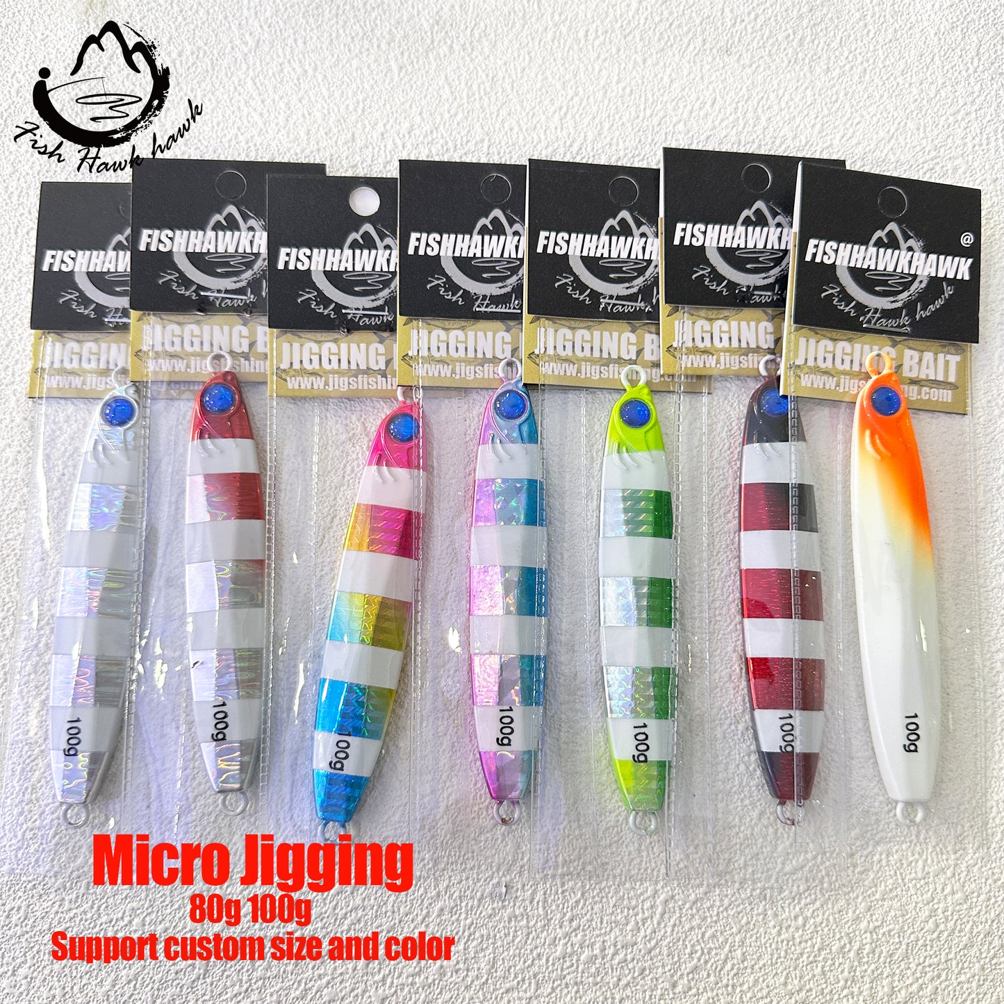 海#143 Micros Jigs Bait 80g 100g