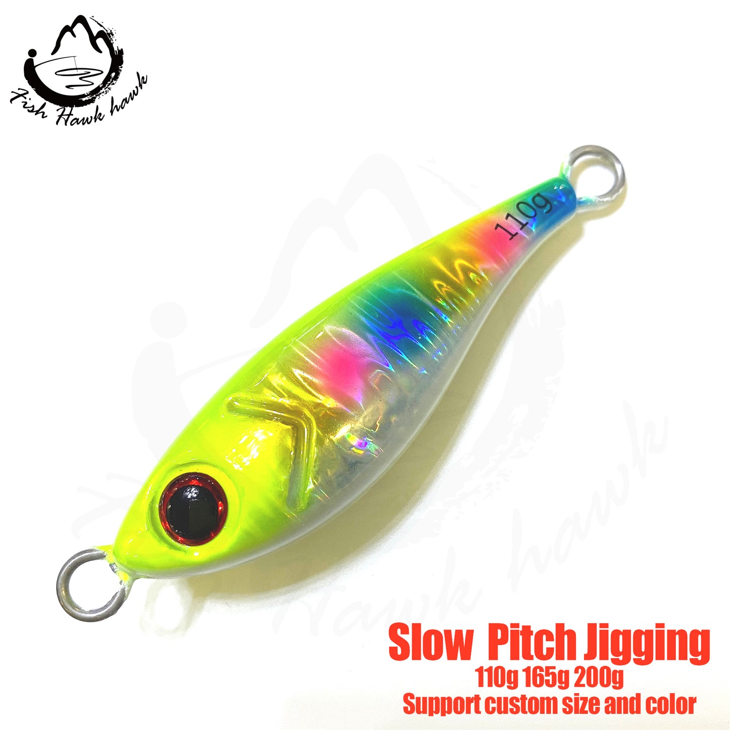 索#114 Slow/Speed Pitch Jigs Bait 110g 165g 200g