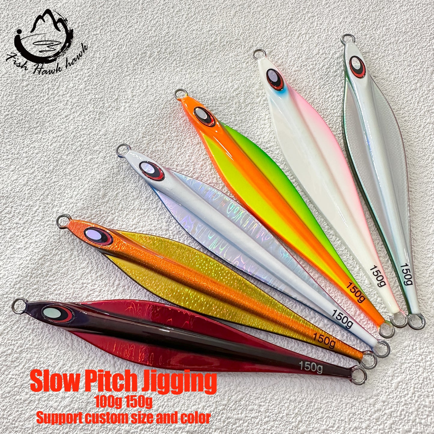 国#18 Speed/Slow Jigs Bait 100g 150g