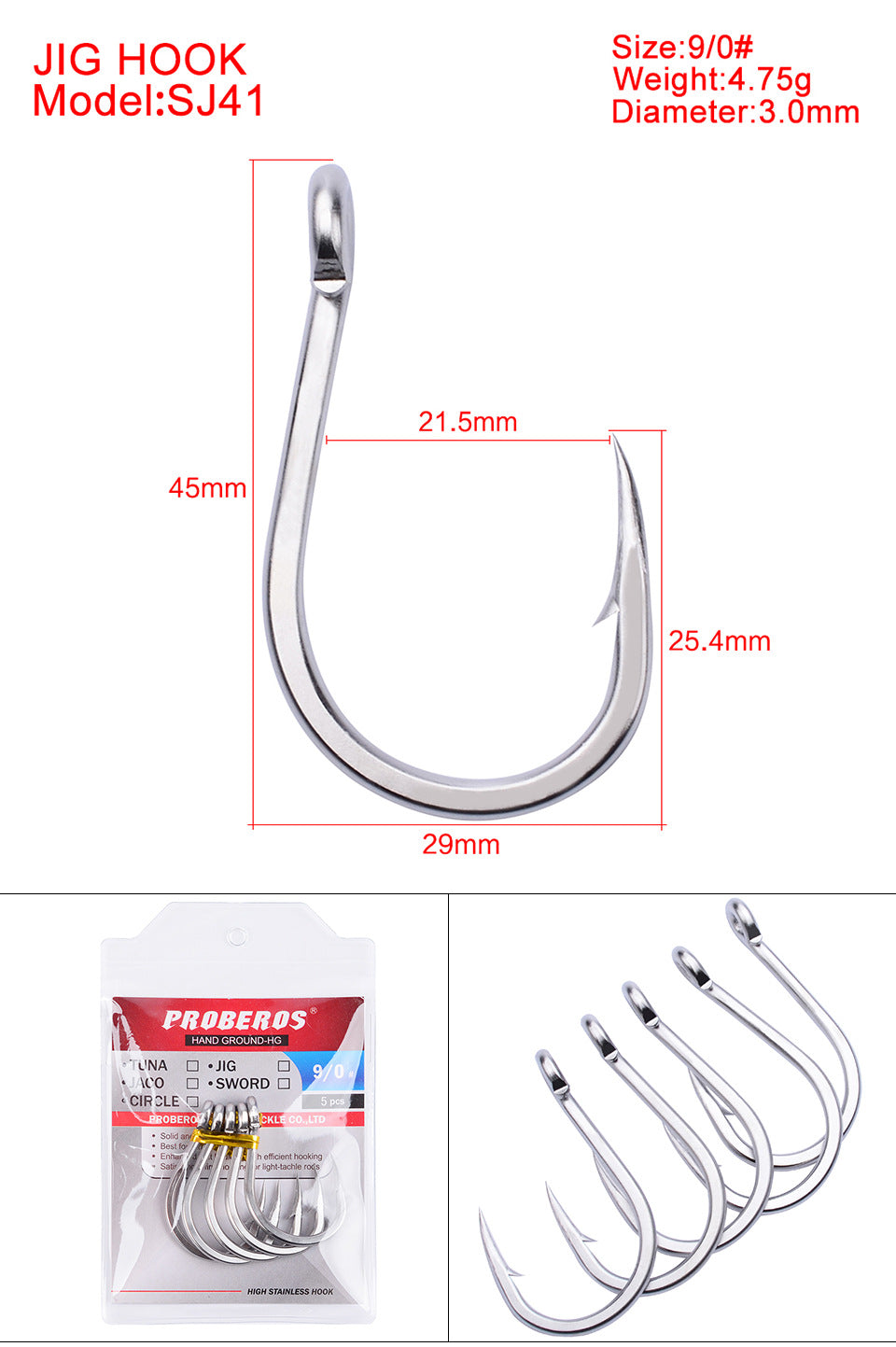 BKK assist hook#49 SJ41-1/0 3/0 5/0 7/0 9/0 11/0 13/0