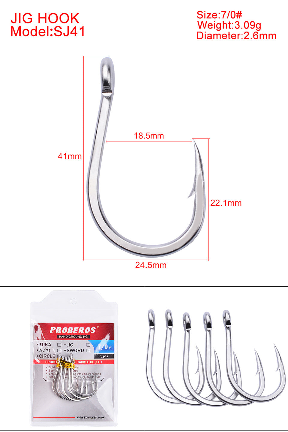 BKK assist hook#49 SJ41-1/0 3/0 5/0 7/0 9/0 11/0 13/0