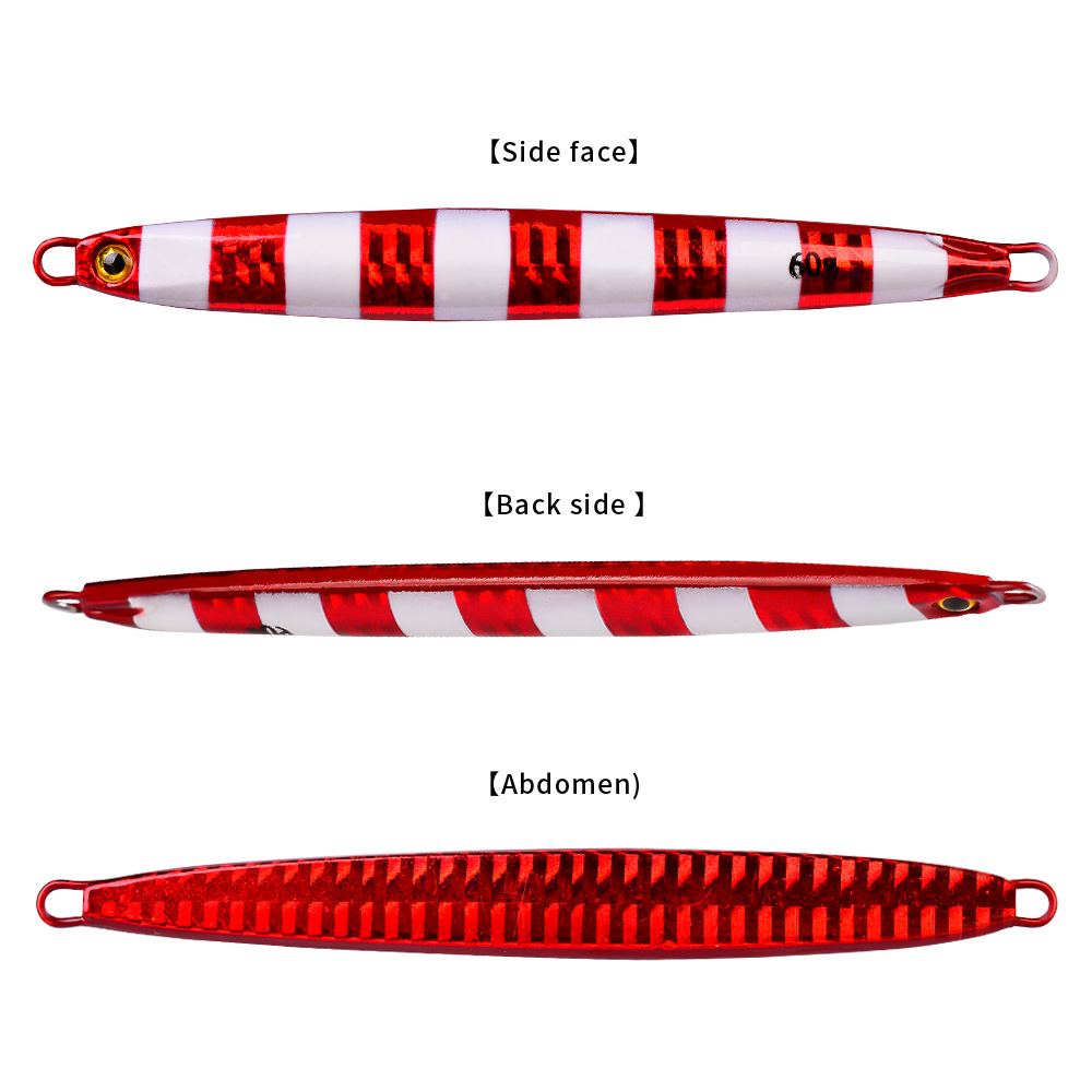 #67 Slow Pitch Jigs 10g 20g 30g 40g 60g 80g