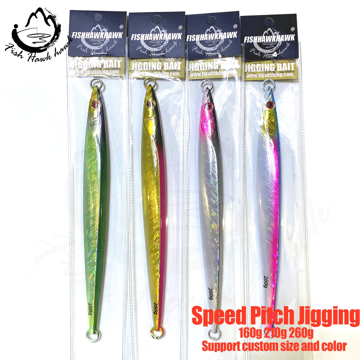 #77 Speed Pitch Jigs Bait 160g 210g 260g