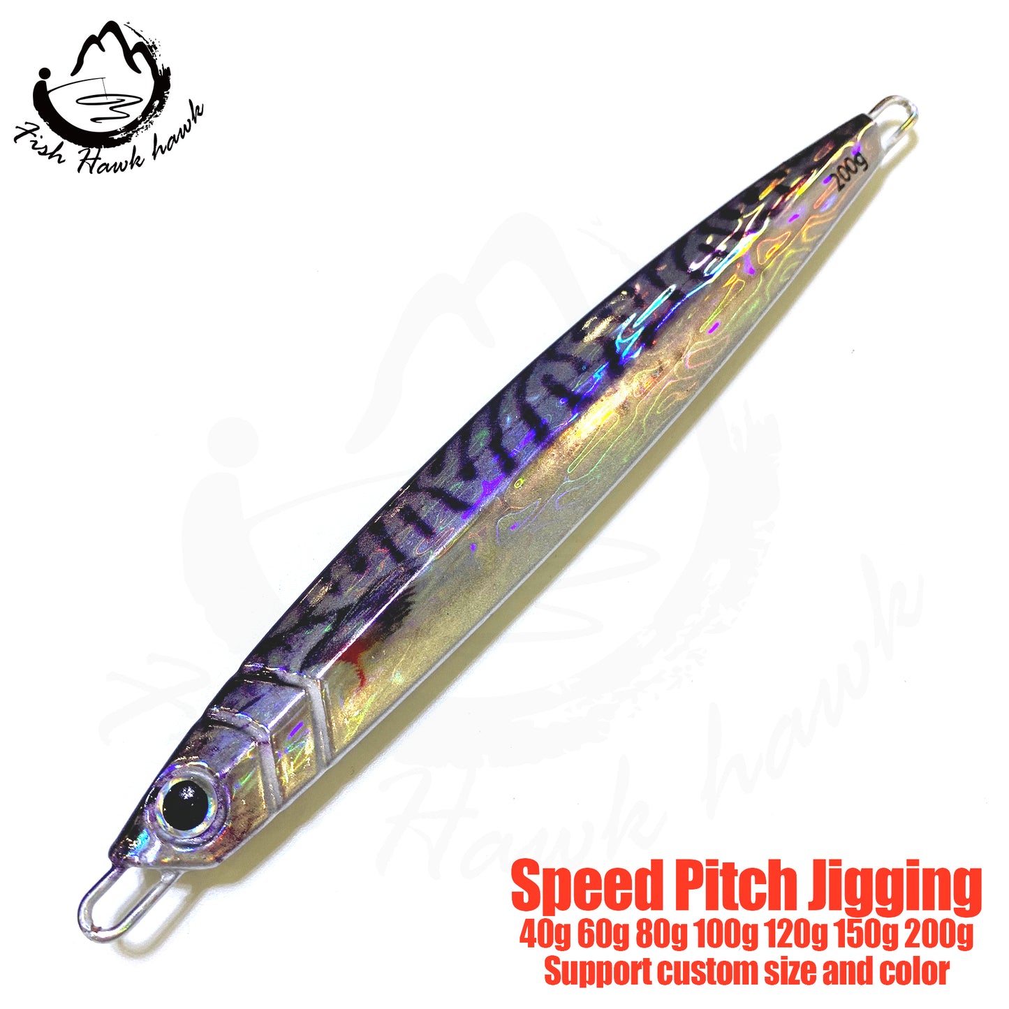 L #9 Slow/Speed Jigs 40g 60g 80g 100g 120g 150g 200g