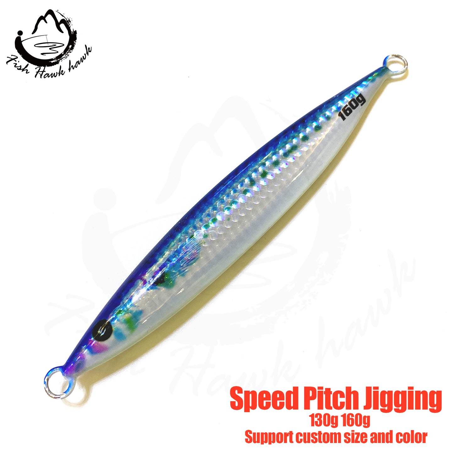海#134 Slow/Speed Pitch Jigs Bait 130g 160g