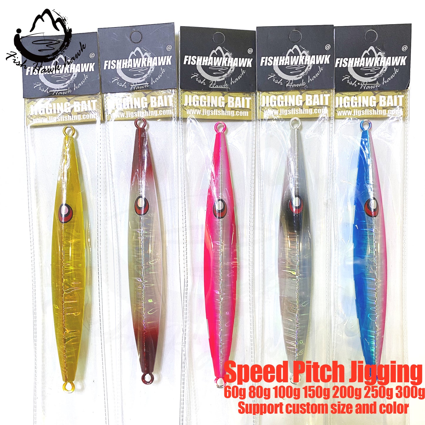 洋#51 Speed Pitch Jigs Bait 60g 80g 100g 150g 200g 250g 300g