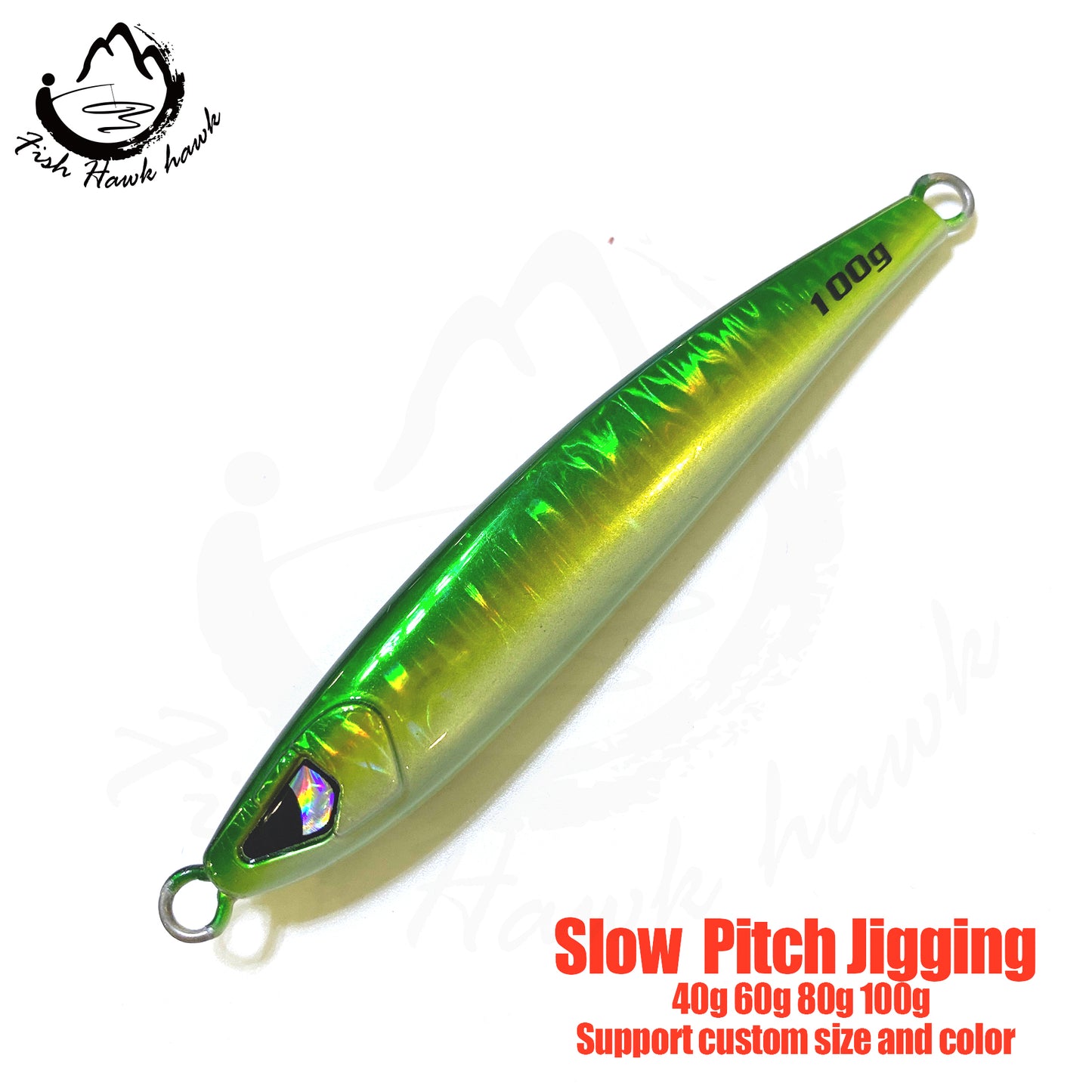 海#37 Slow/Speed Pitch Jigs Bait 40g 60g 80g 100g