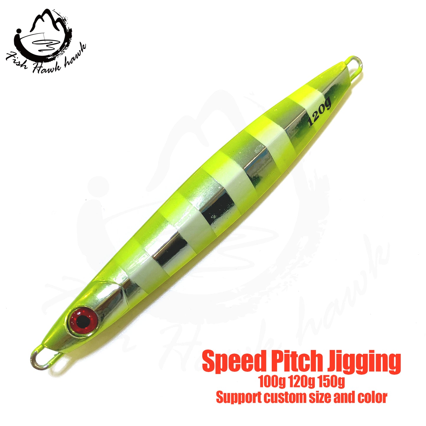骏#55 Slow/Speed Pitch Jigs Bait 100g 120g 150g